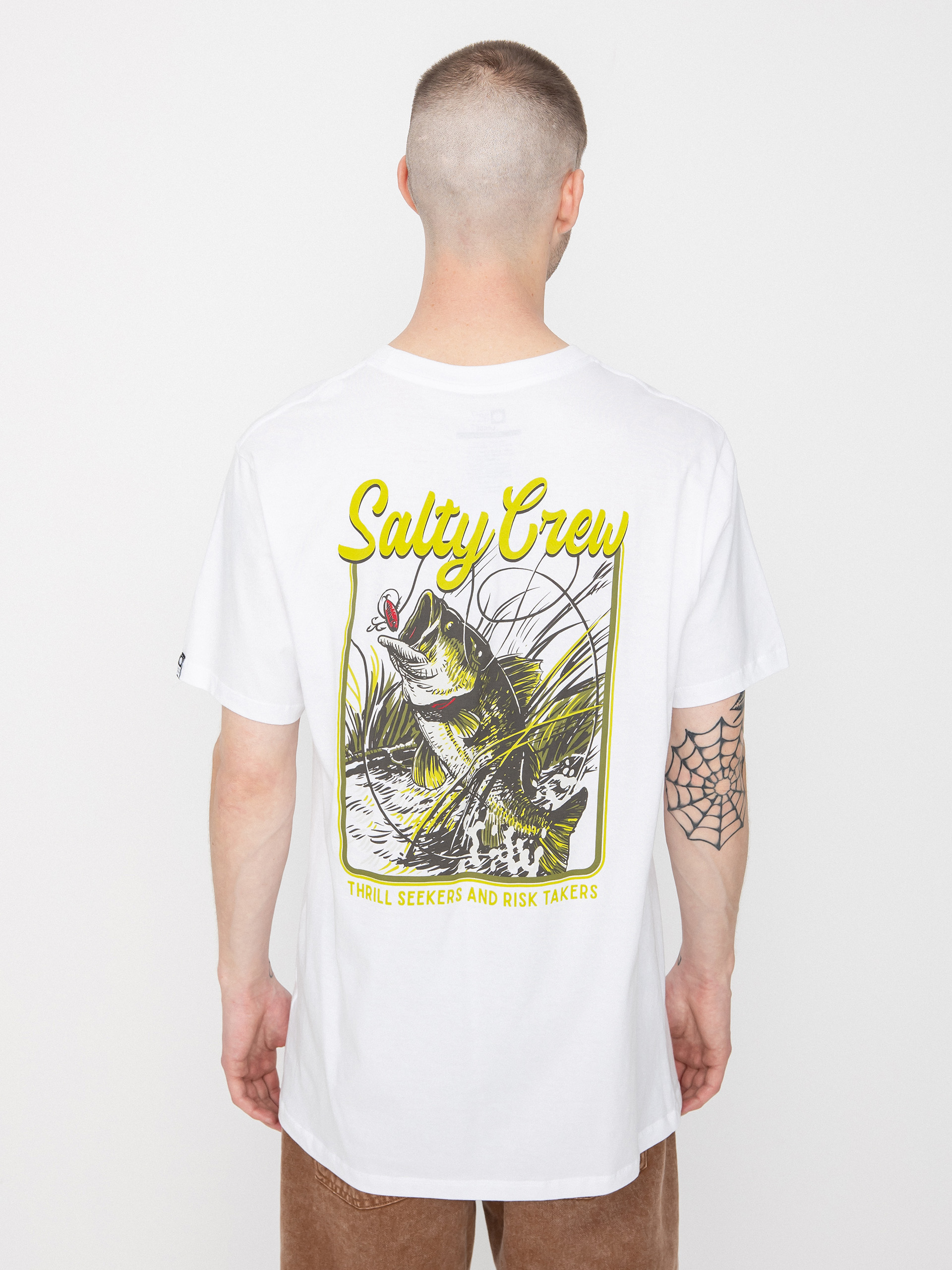 Salty Crew Largemouth póló (white)