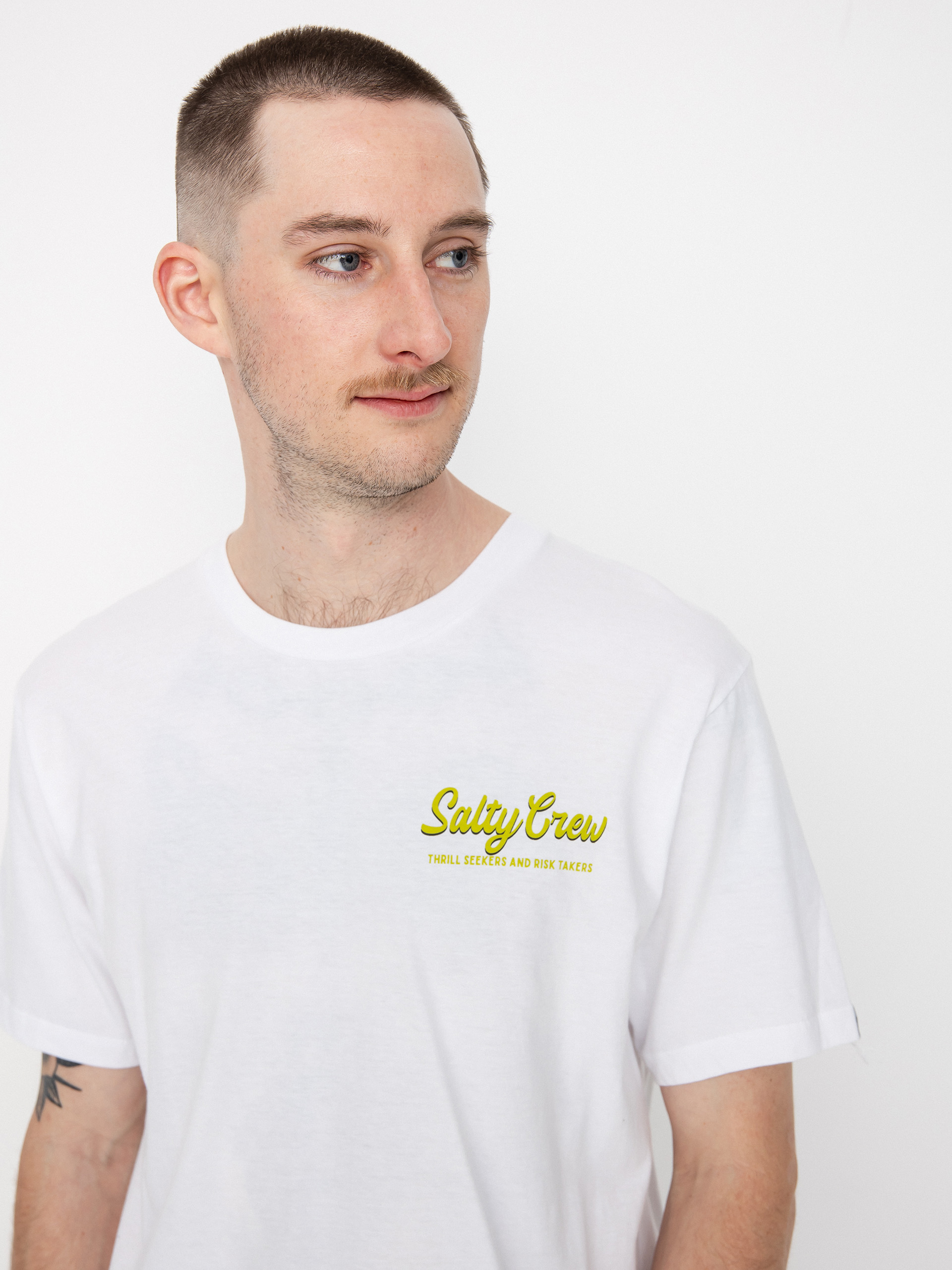 Salty Crew Largemouth póló (white)