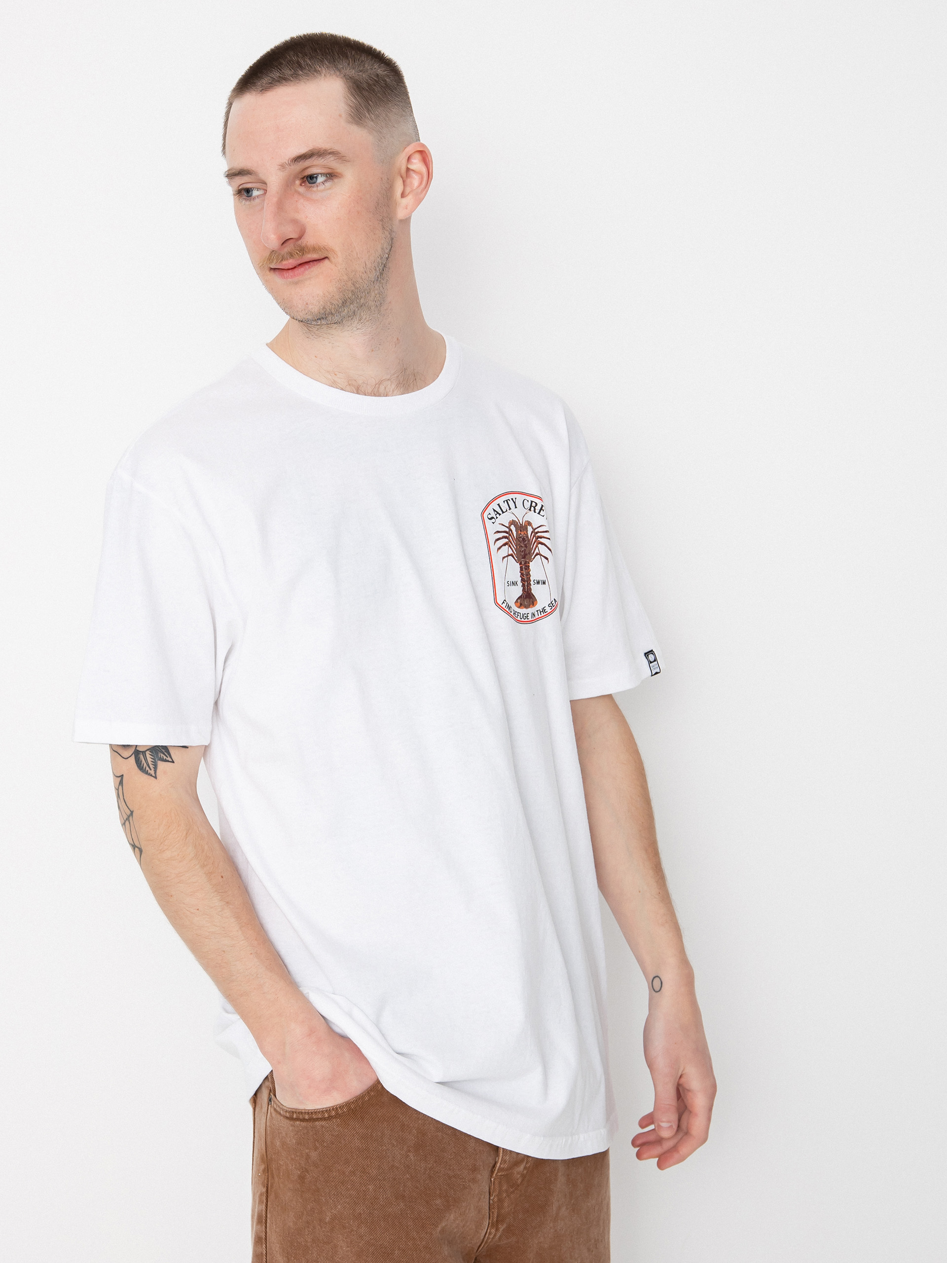 Salty Crew Spiny Standard póló (white)