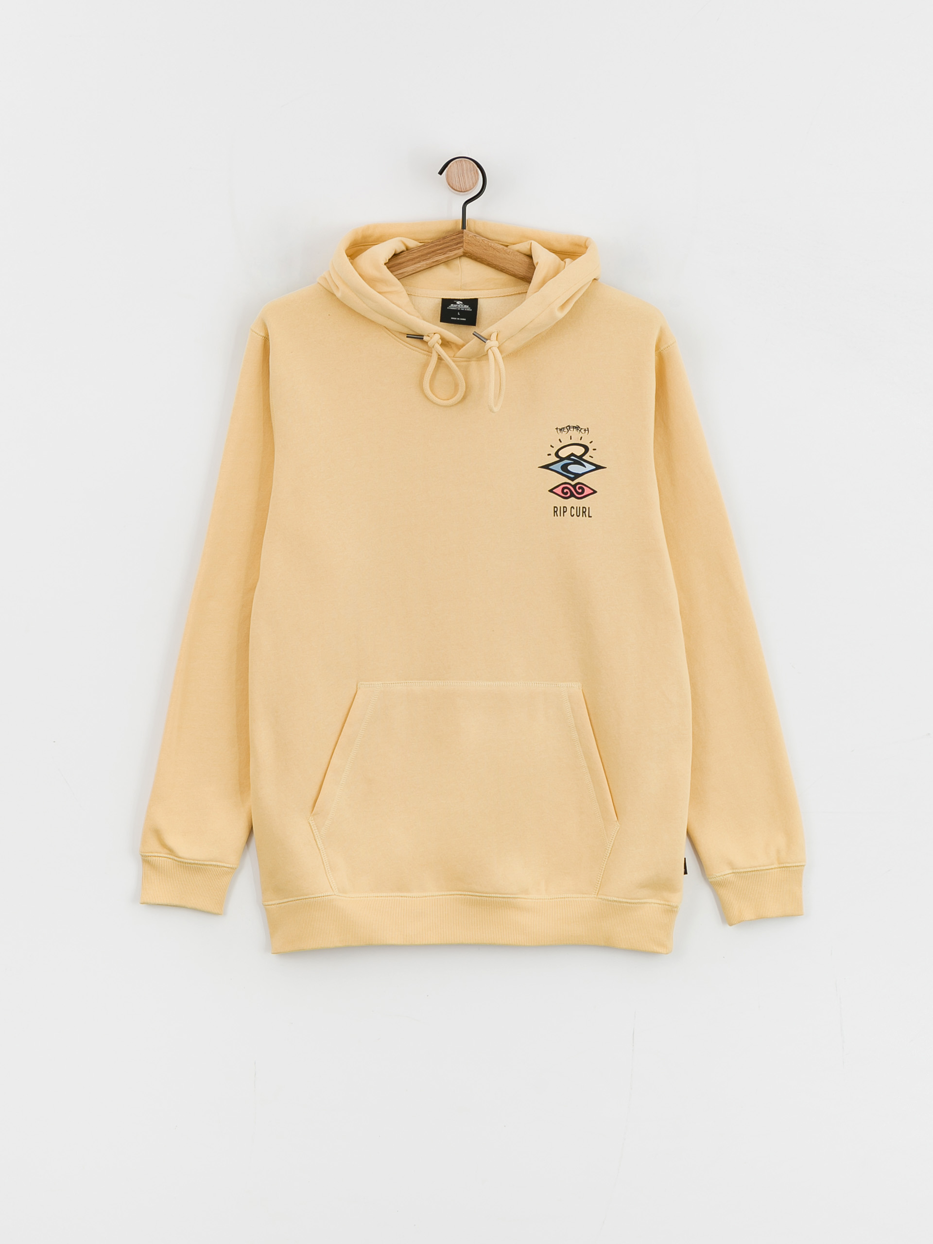 Rip Curl Search Icon HD Kapucnis pulóver (washed yellow)