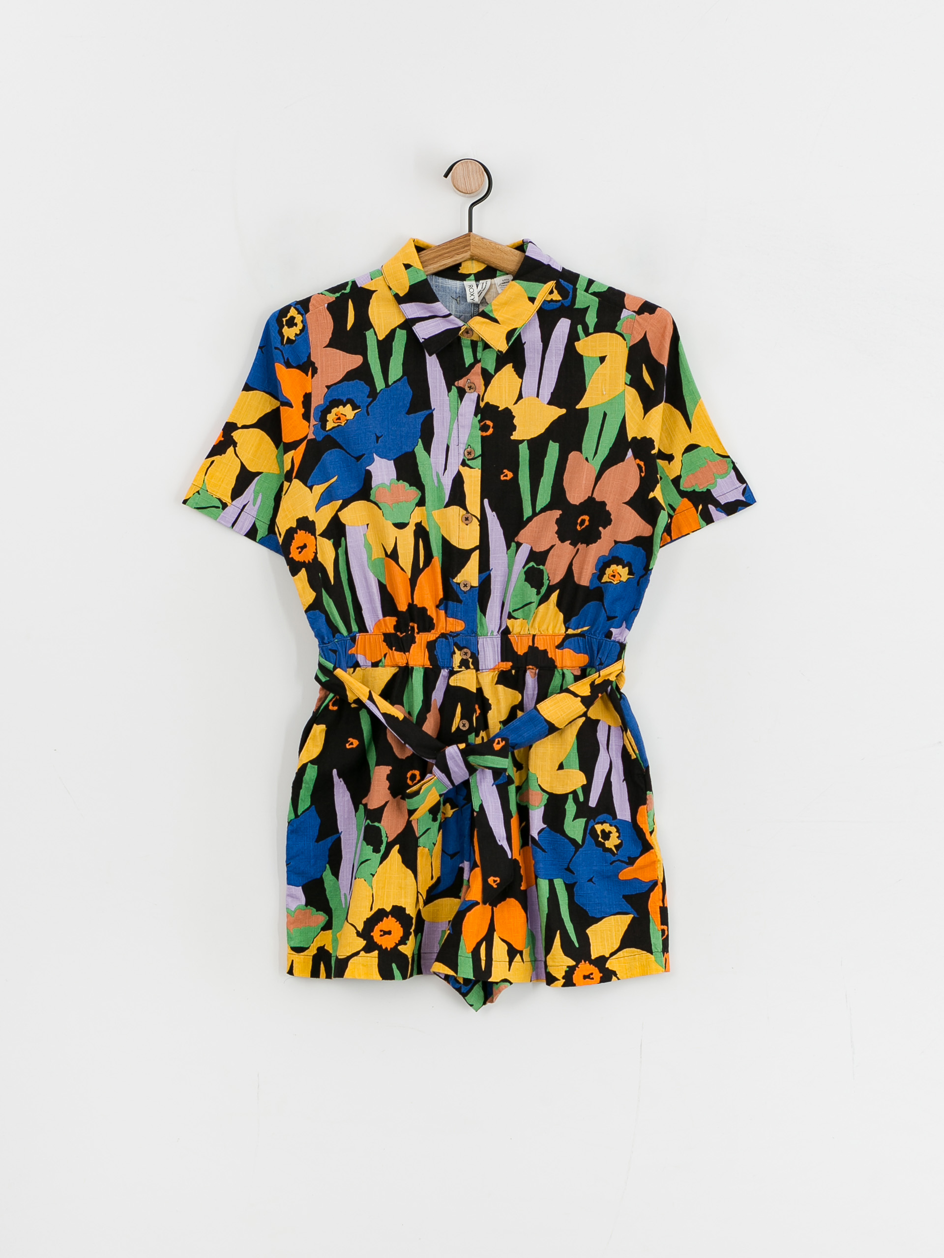 Női Roxy Real Yesterday Teniszruha (anthracite flower jammin)