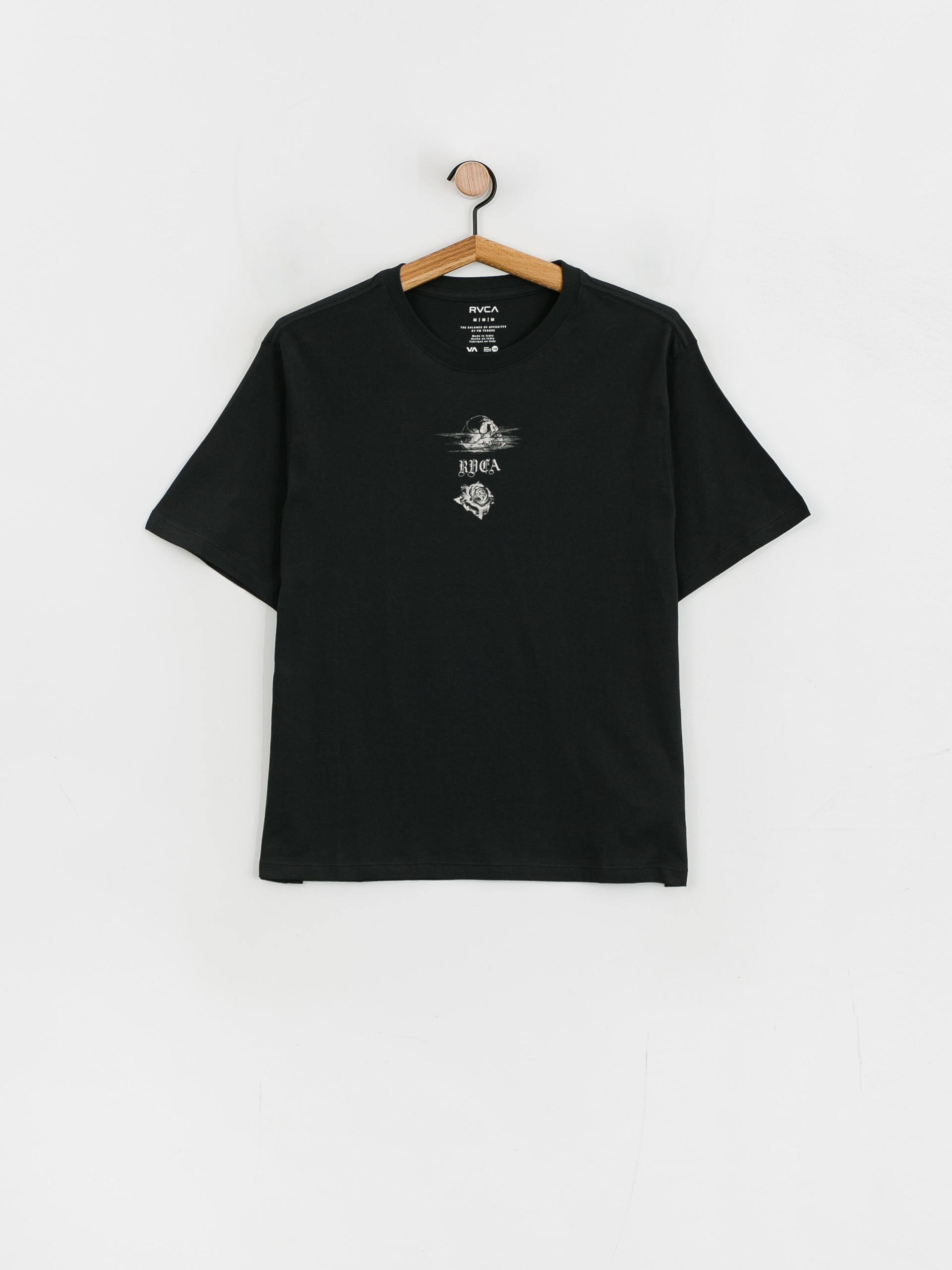 RVCA Tiger Beach póló Wmn (black)
