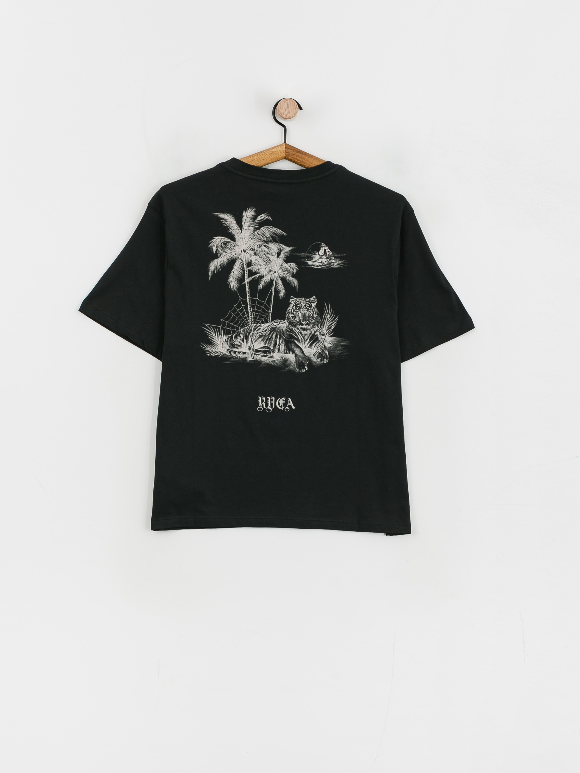 RVCA Tiger Beach póló Wmn (black)