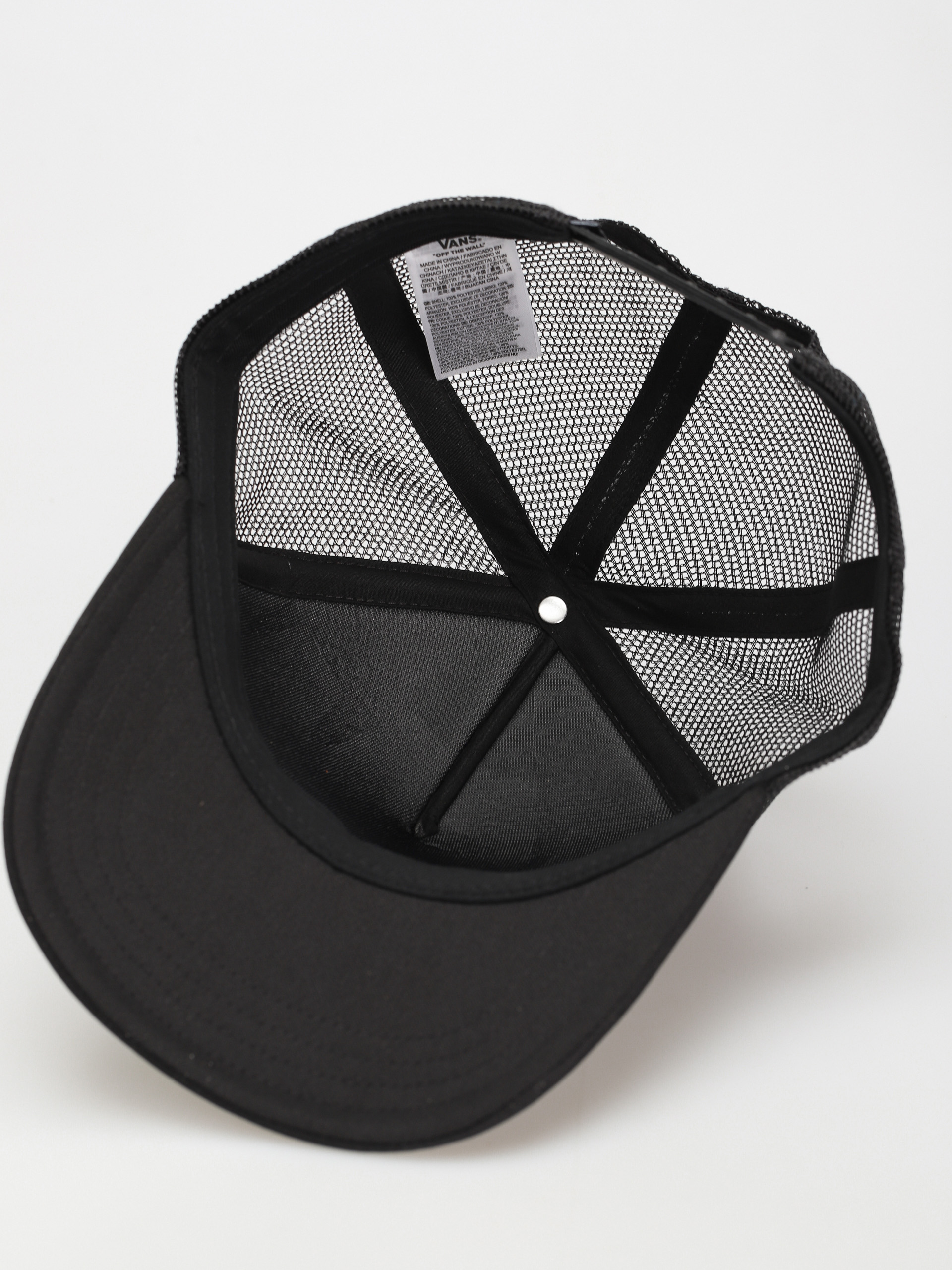 Vans Checkers Curved Bill Baseball sapka (black)