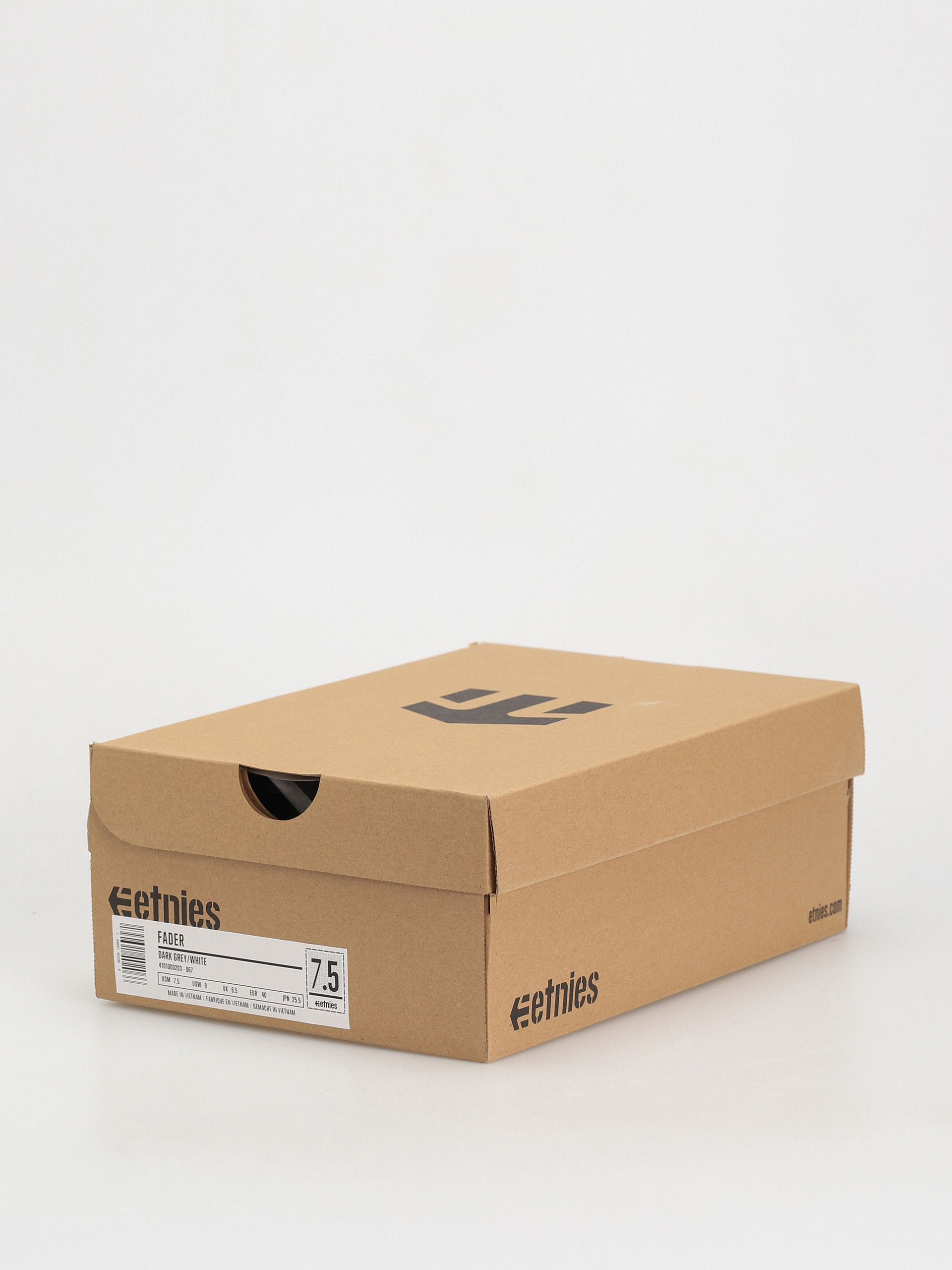 Etnies Fader Cipők (dark grey/white)