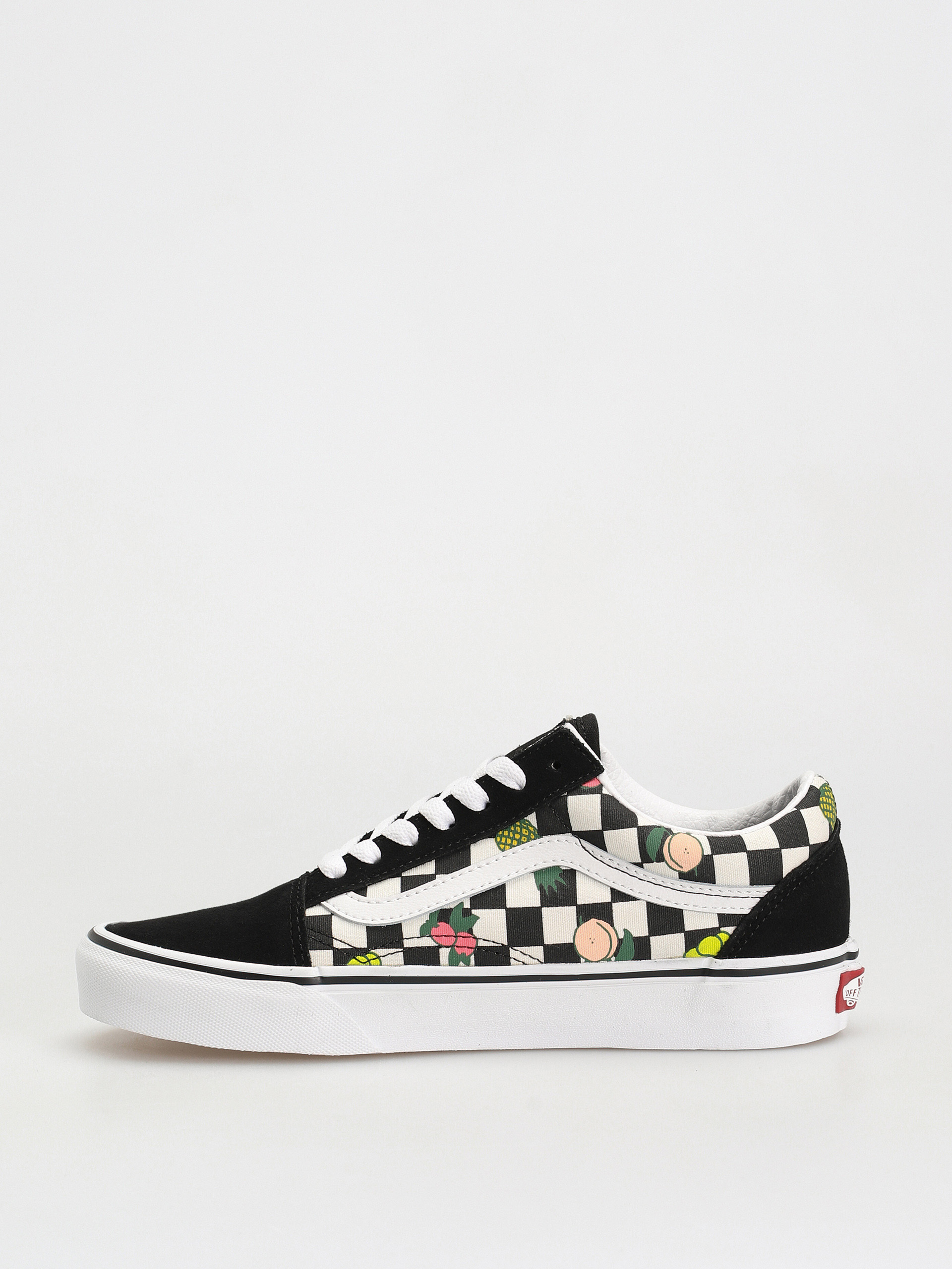 Vans Old Skool Cipők Wmn (fruit checkerboard black/white)