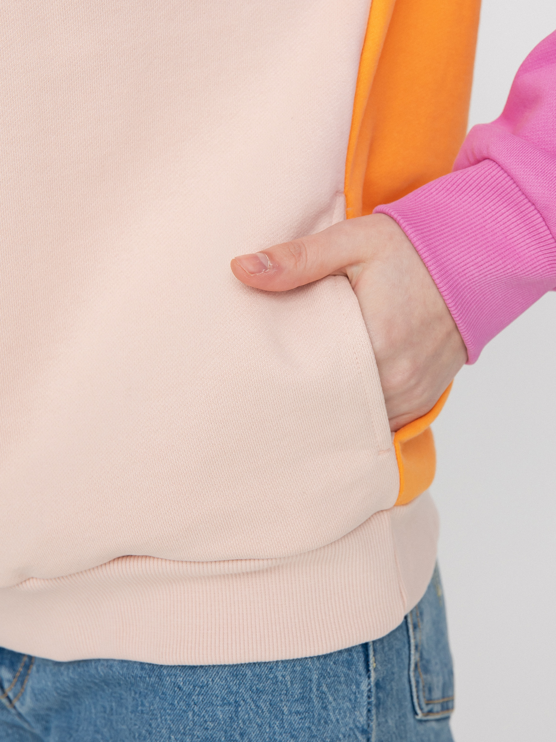 Roxy Essential Energy Cblock HD Kapucnis pulóver Wmn (mock orange)