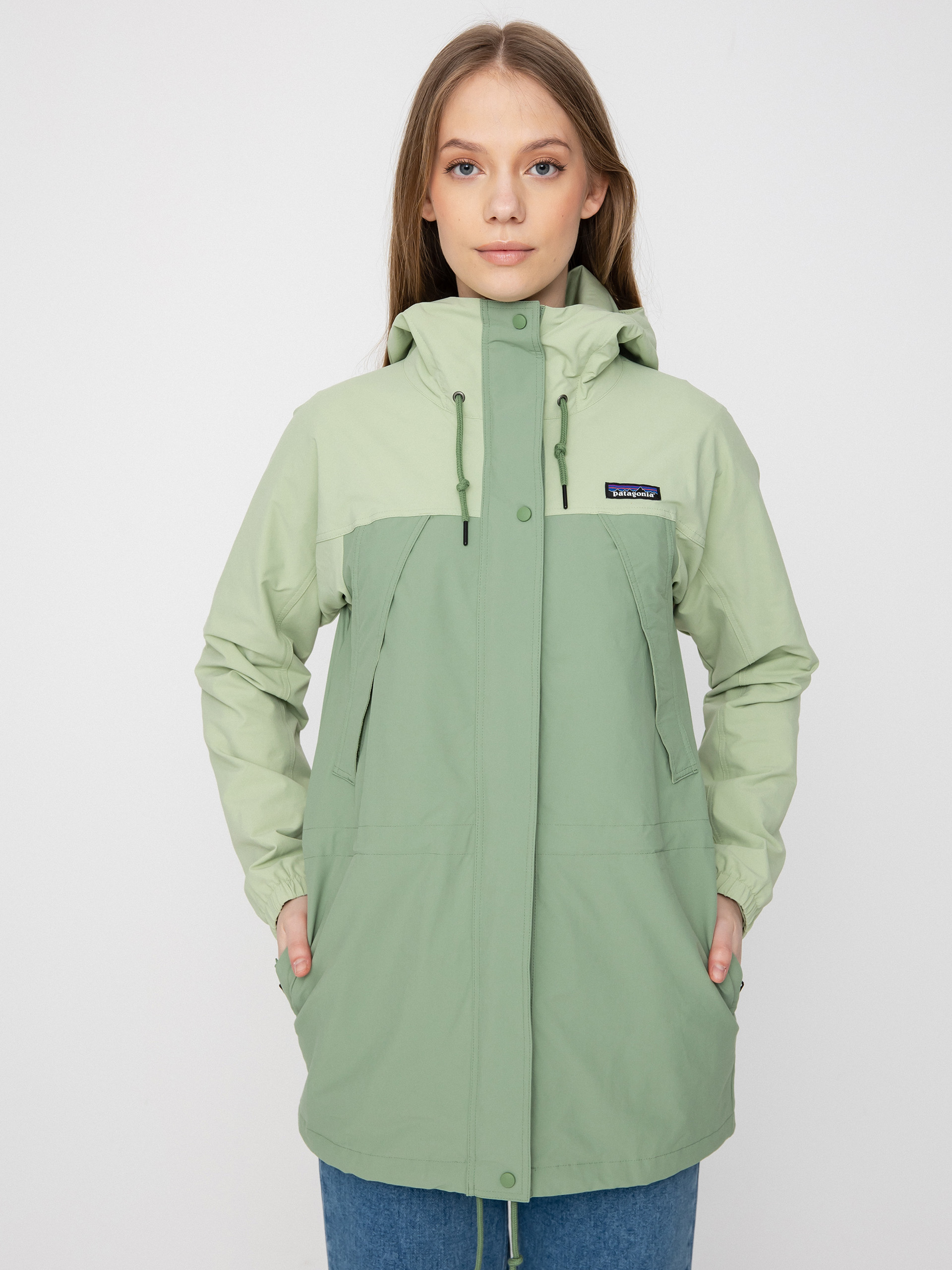 Patagonia Skyforest Parka Dzseki Wmn (sedge green)
