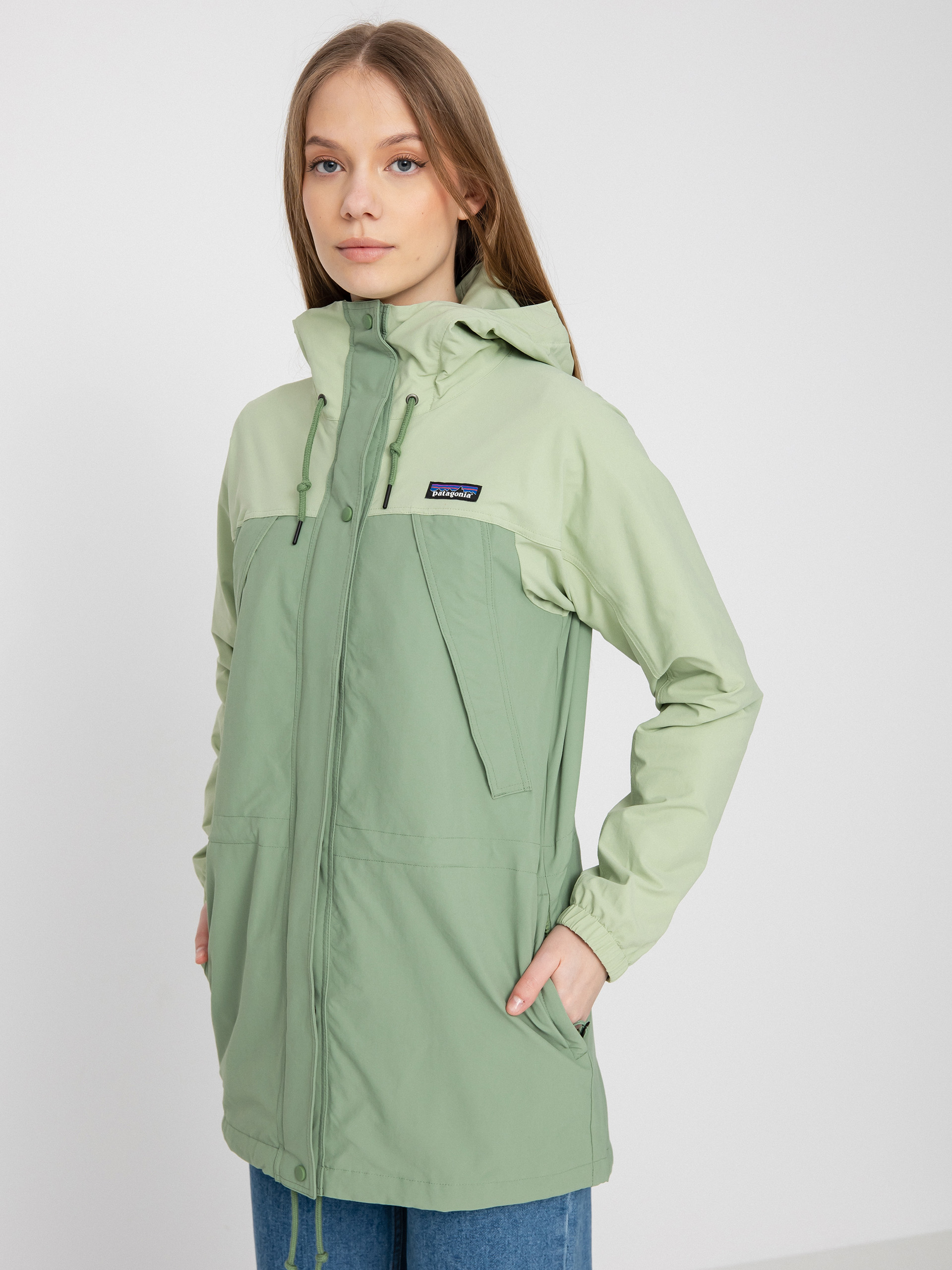 Patagonia Skyforest Parka Dzseki Wmn (sedge green)