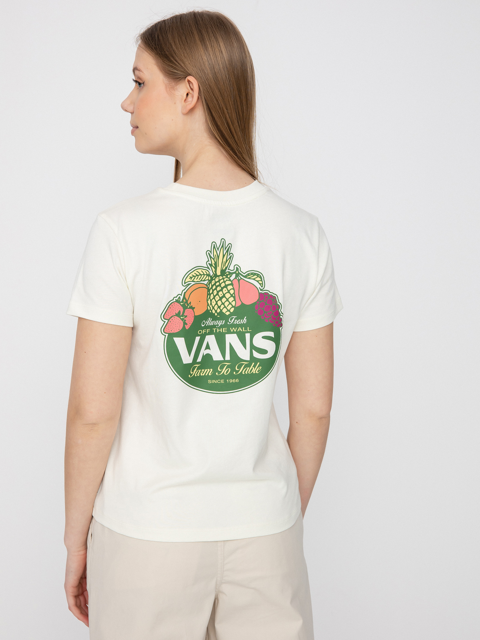 Vans Fruit Party Label póló Wmn (marshmallow)