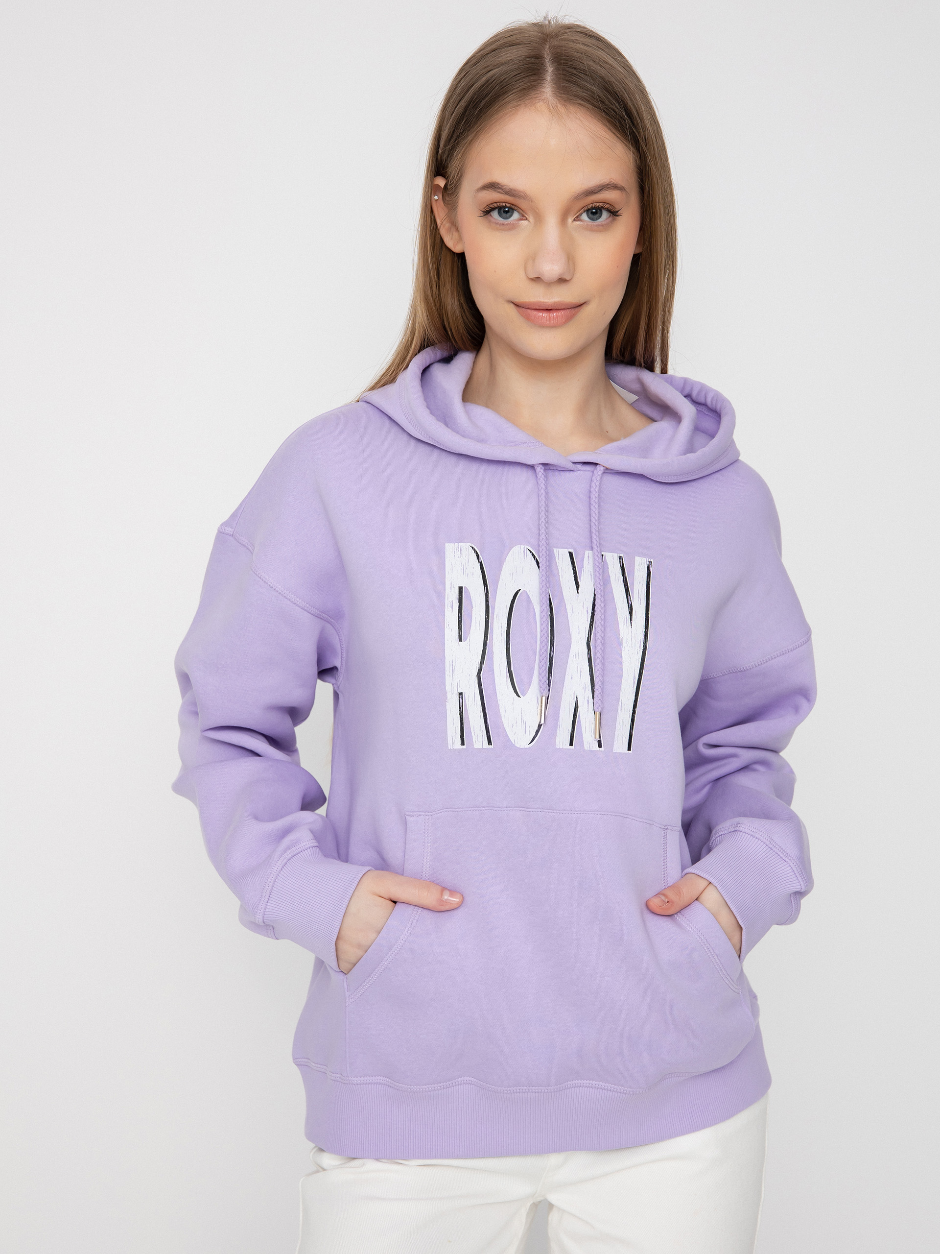 Roxy Thats Rad HD Kapucnis pulóver Wmn (purple rose)