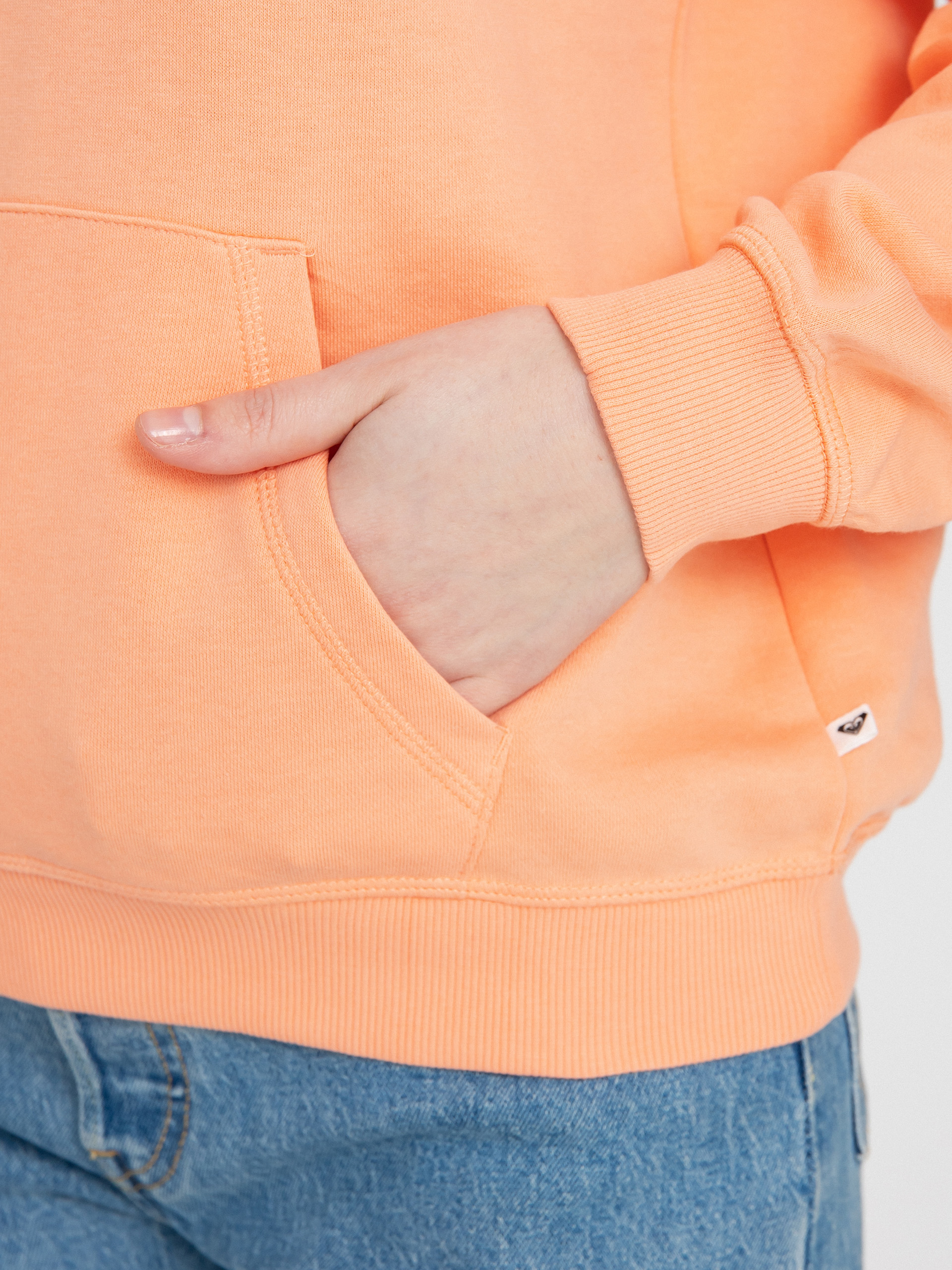 Roxy Surf Stoked HD Kapucnis pulóver Wmn (papaya punch)