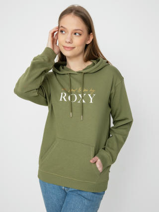 Roxy Surf Stoked HD Kapucnis pulóver Wmn (loden green)