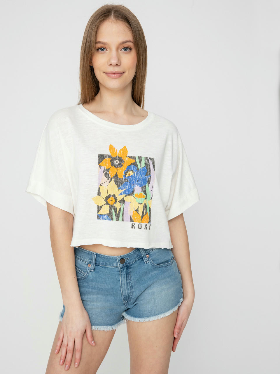 Roxy Tiki & Surf Tee B póló Wmn (snow white)