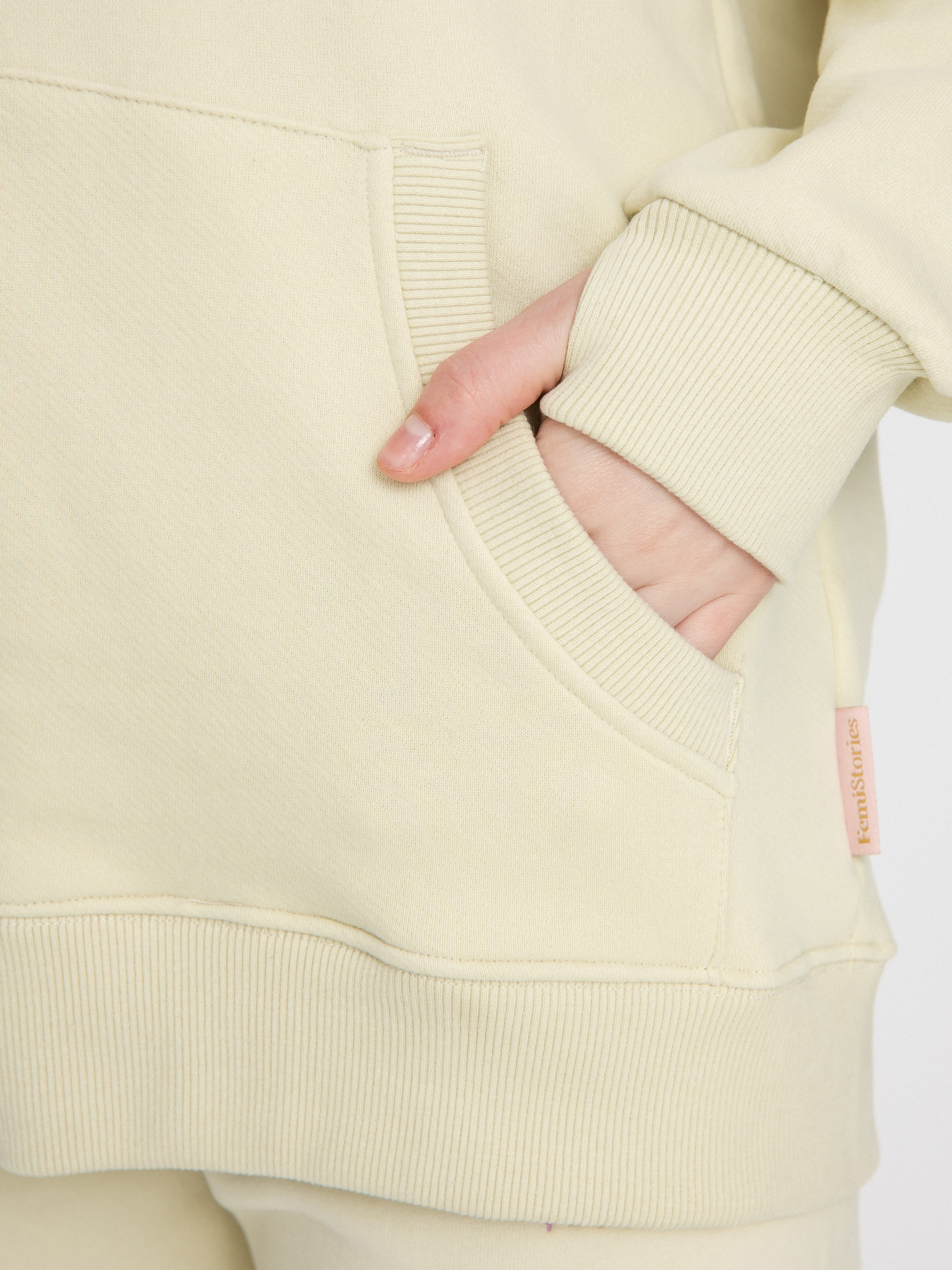 Femi Stories Hola HD Kapucnis pulóver Wmn (glsg)