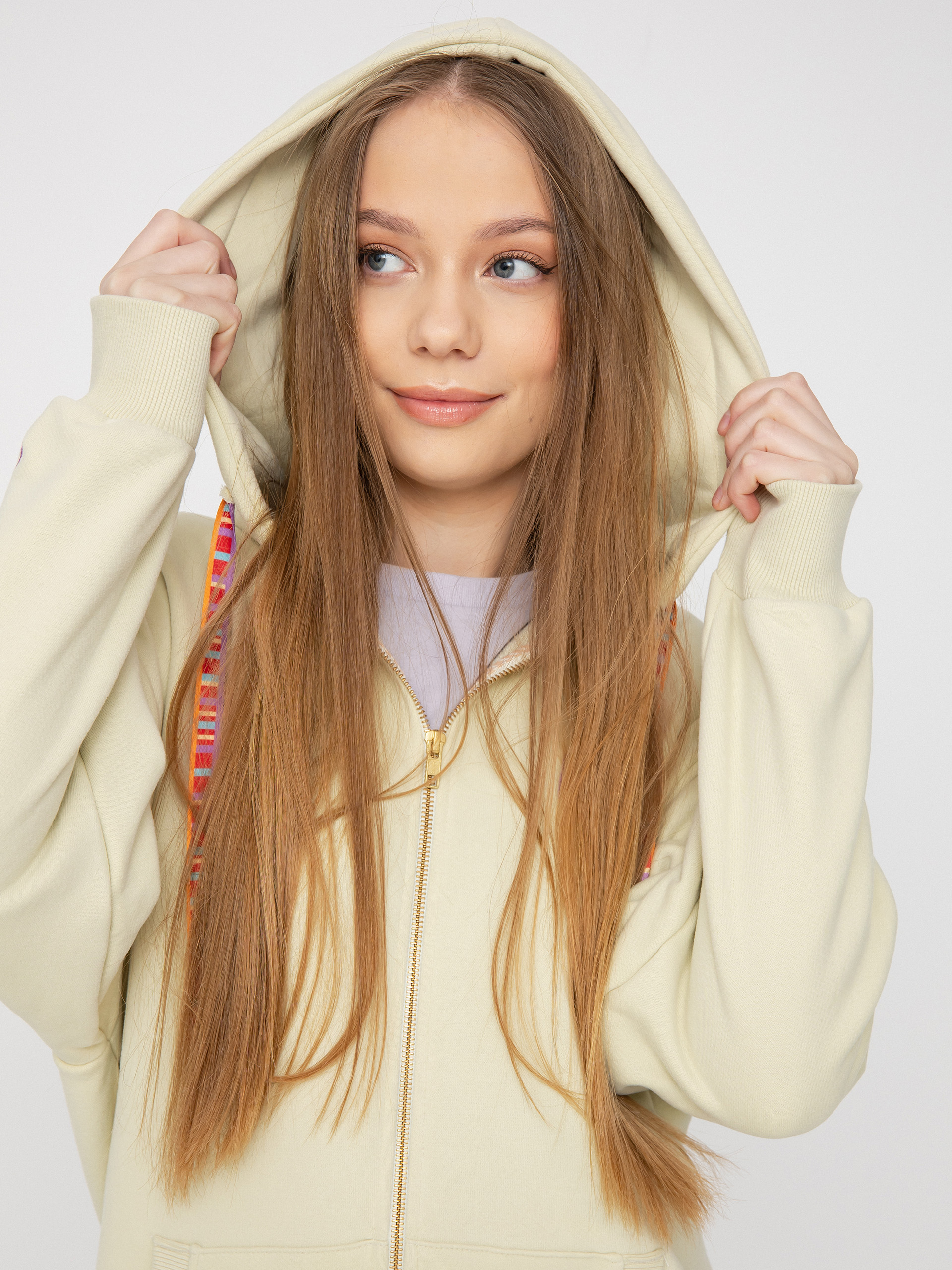 Femi Stories Hola HD Kapucnis pulóver Wmn (glsg)