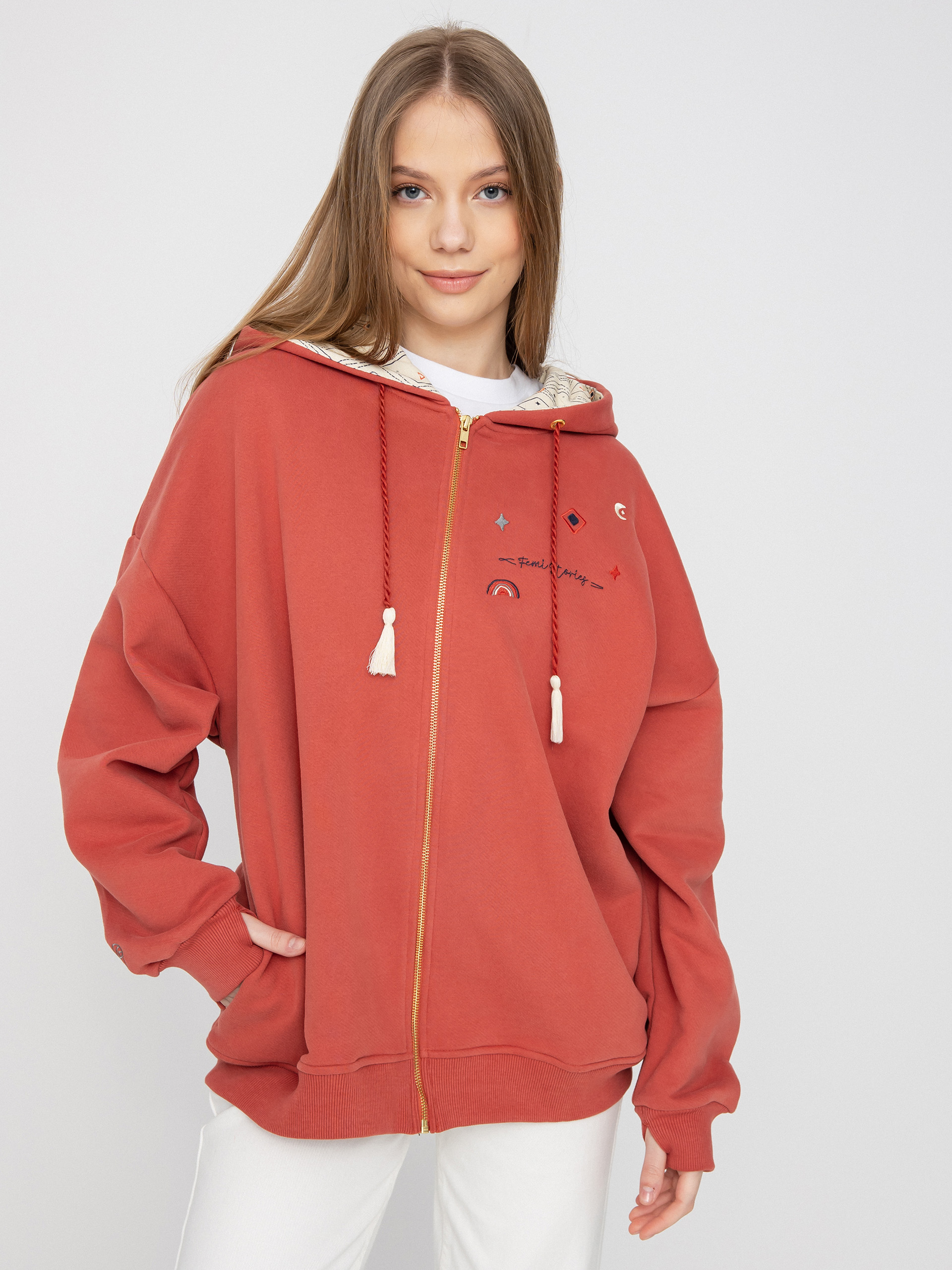 Femi Stories Niko HD Kapucnis pulóver Wmn (sna)