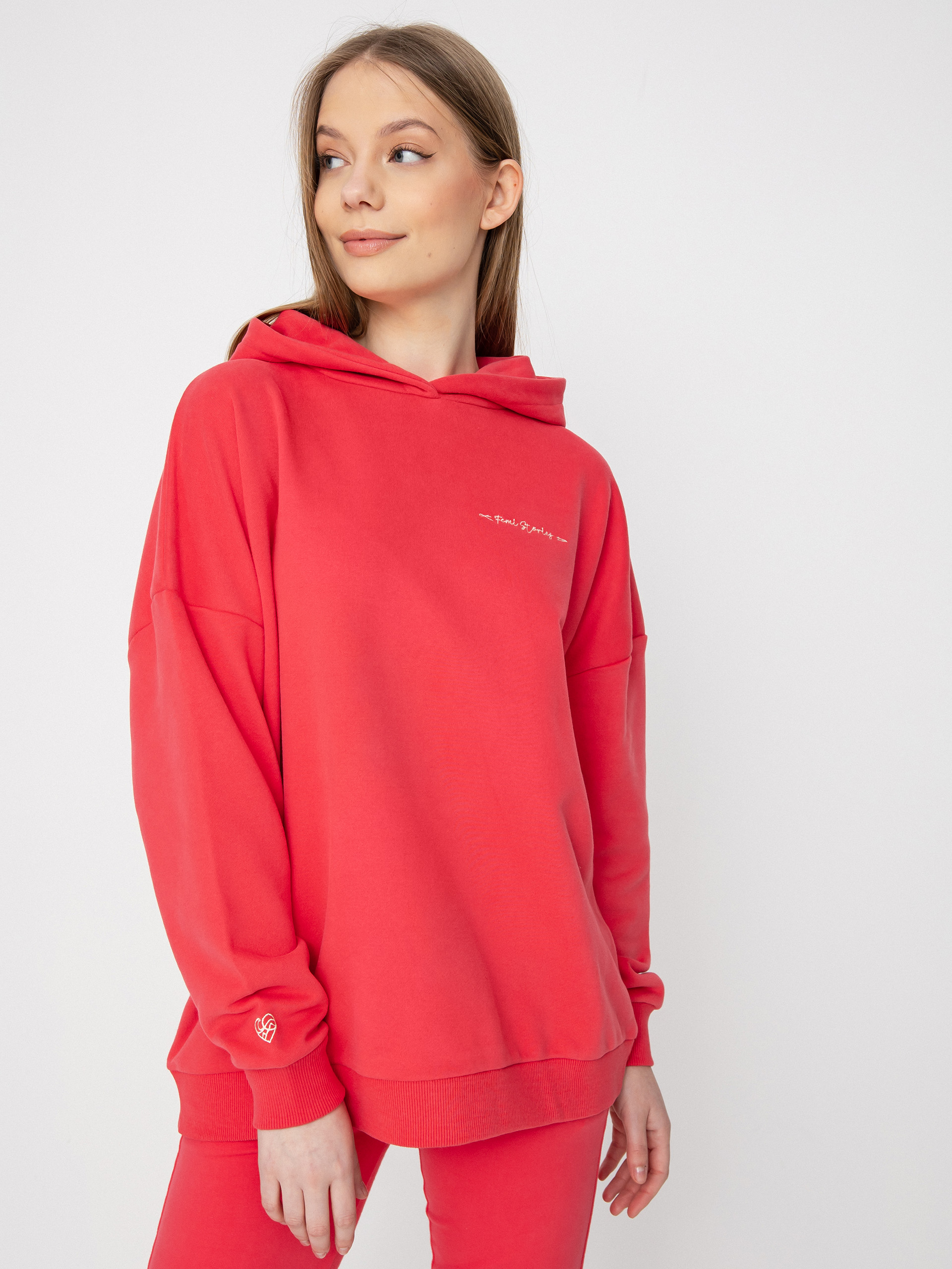 Femi Stories Gaja HD Kapucnis pulóver Wmn (apnk)