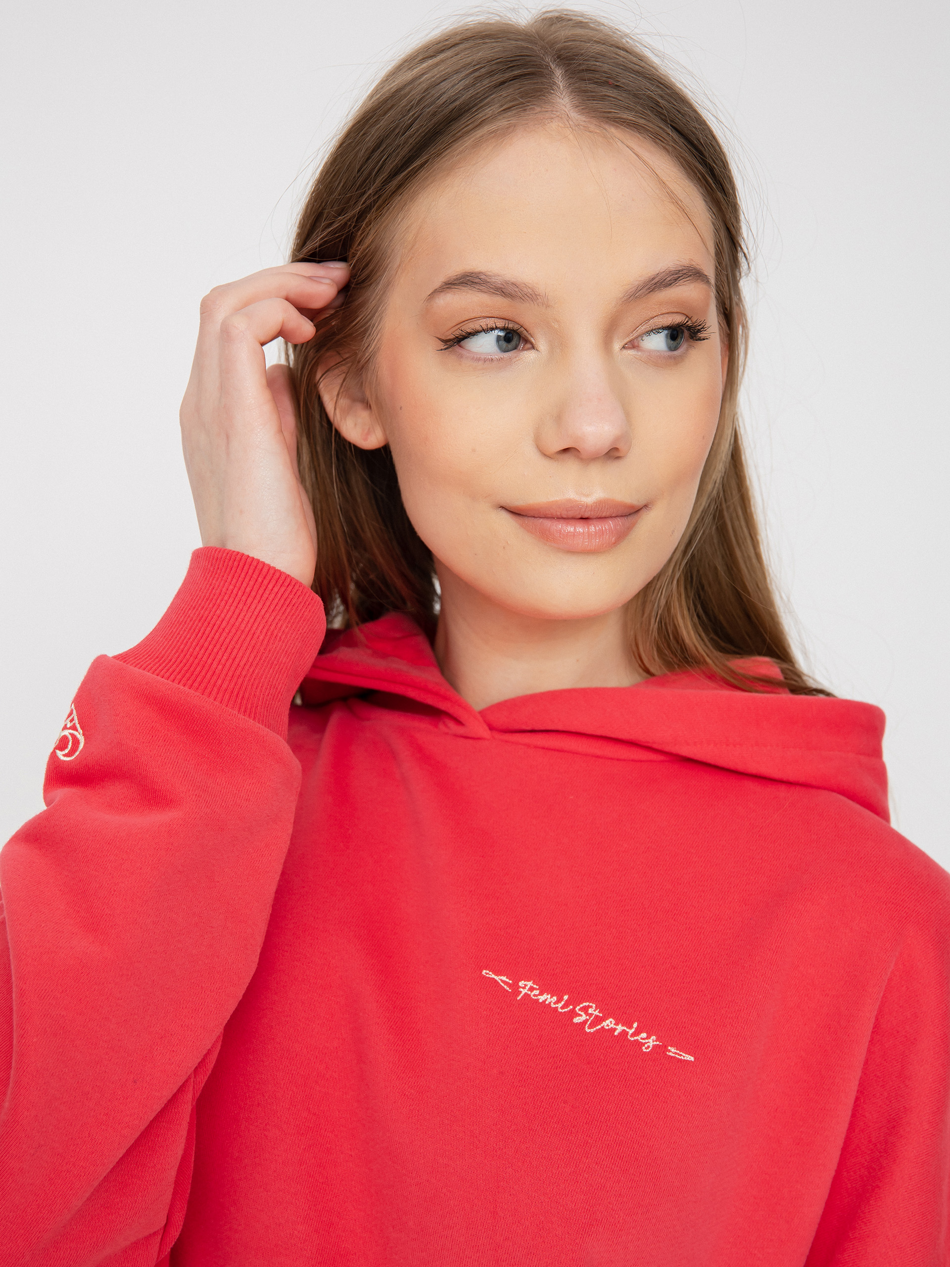 Femi Stories Gaja HD Kapucnis pulóver Wmn (apnk)