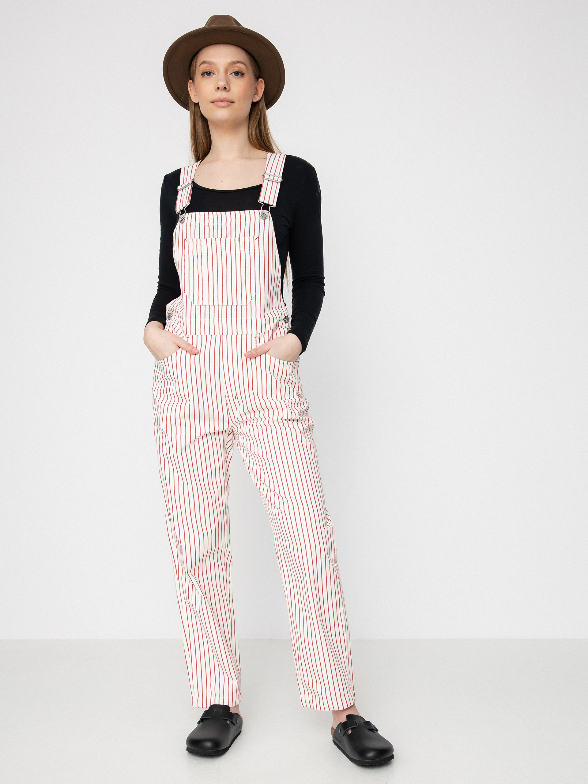 Brixton Costa Overall Kisnadrág Wmn