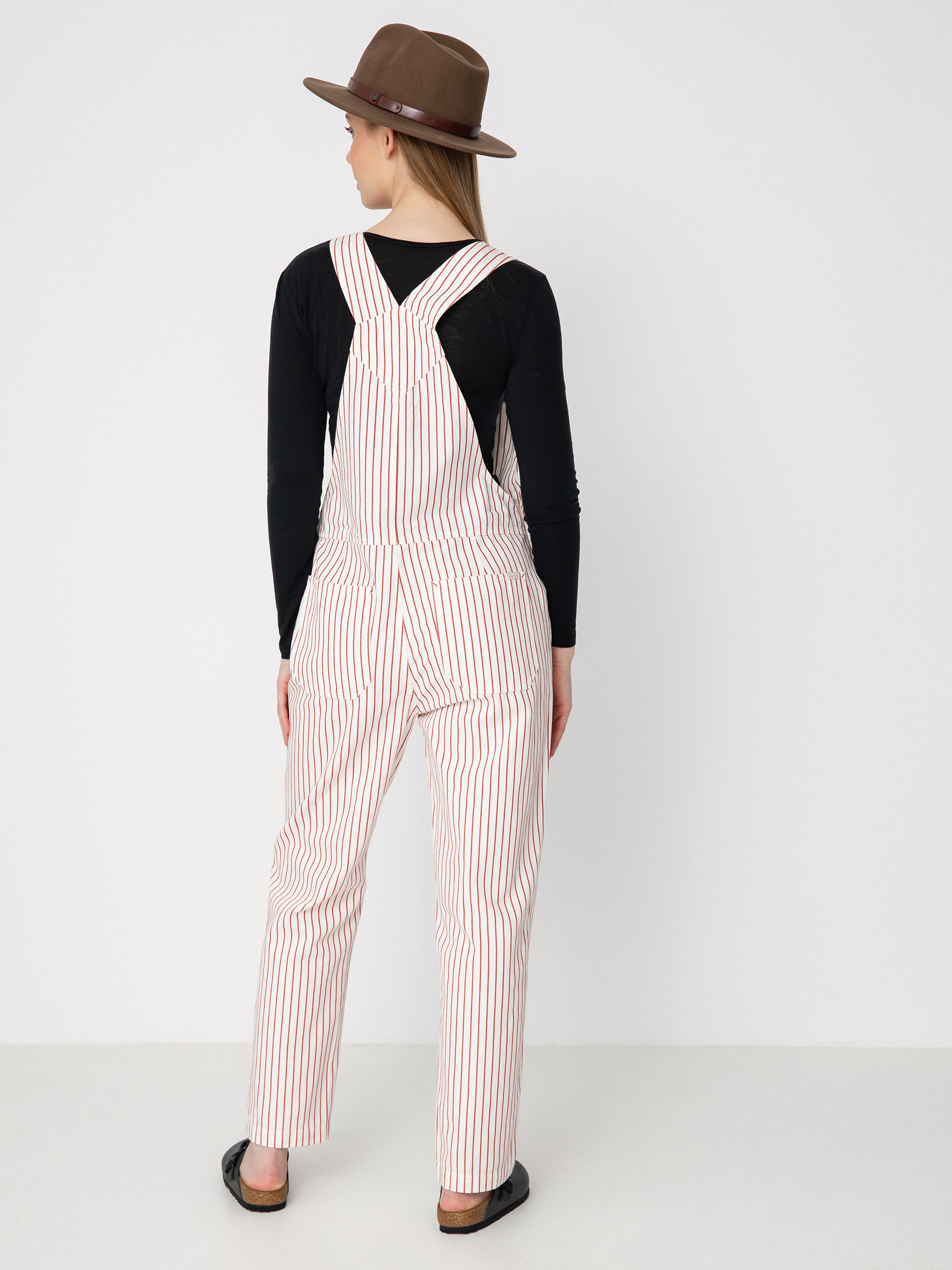 Brixton Costa Overall Kisnadrág Wmn (aloha red)