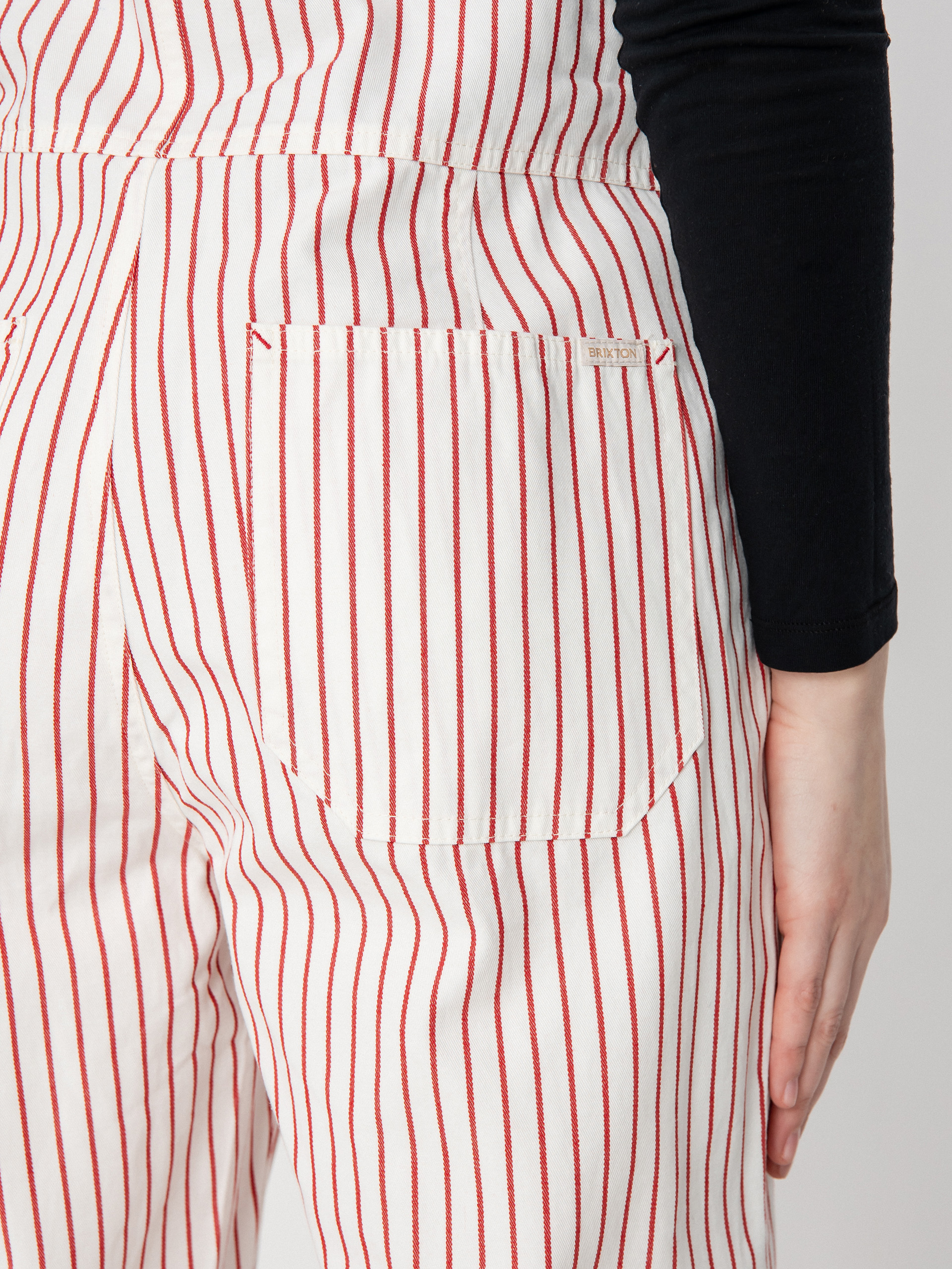 Brixton Costa Overall Kisnadrág Wmn (aloha red)