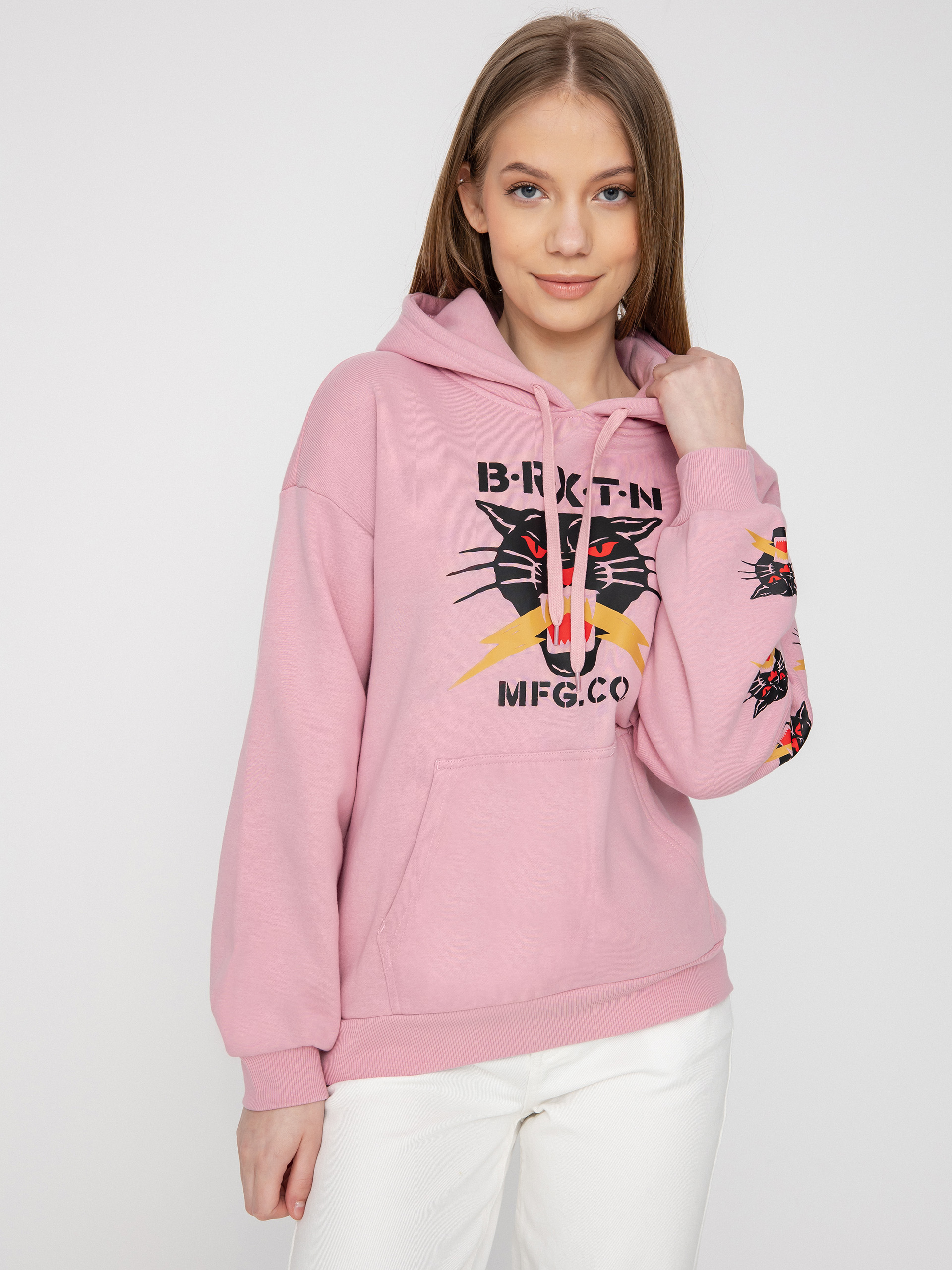 Brixton Sparks HD Kapucnis pulóver Wmn (pink nectar)