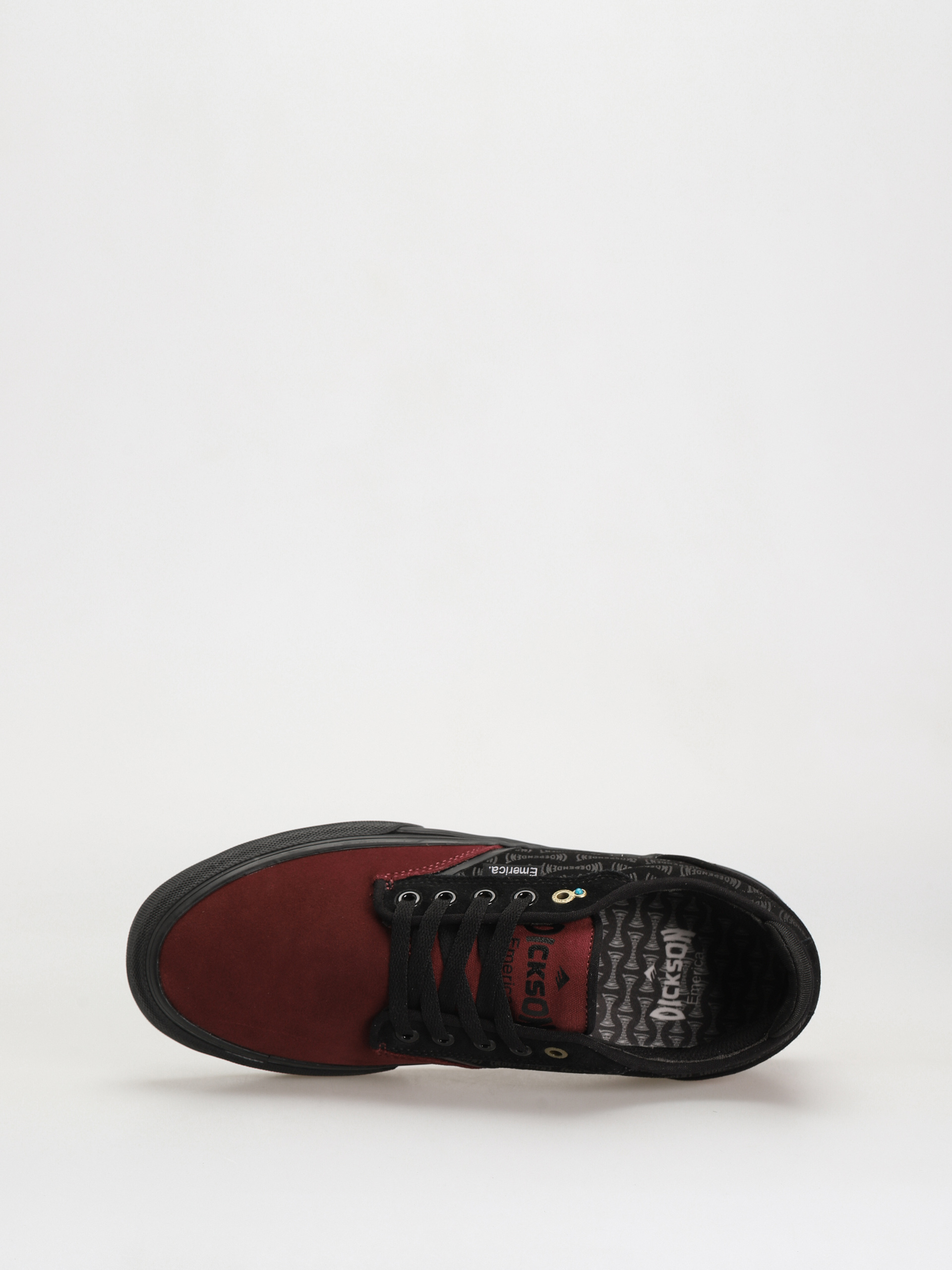 Emerica Dickson X Independent Cipők (red/black)