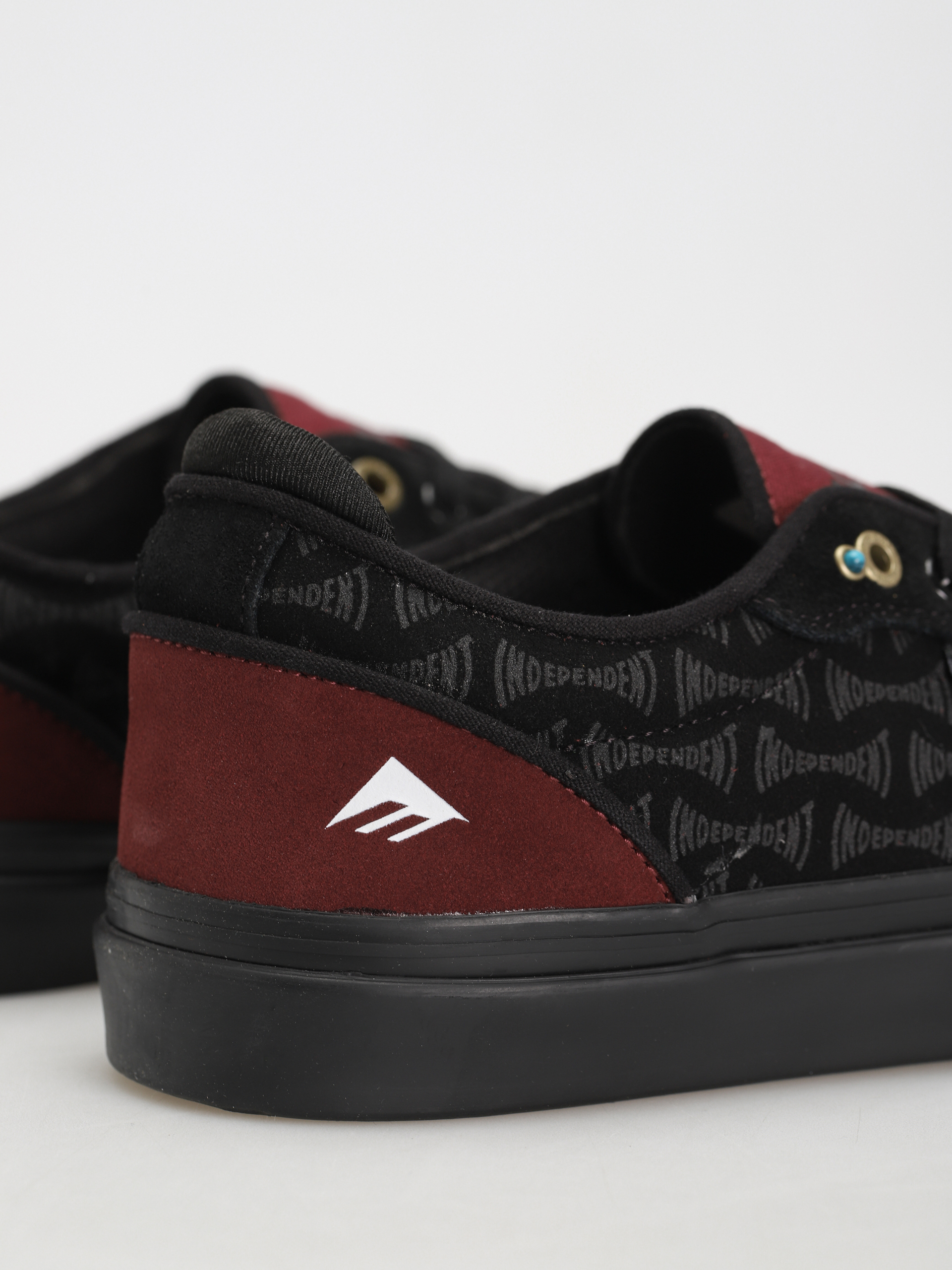 Emerica Dickson X Independent Cipők (red/black)