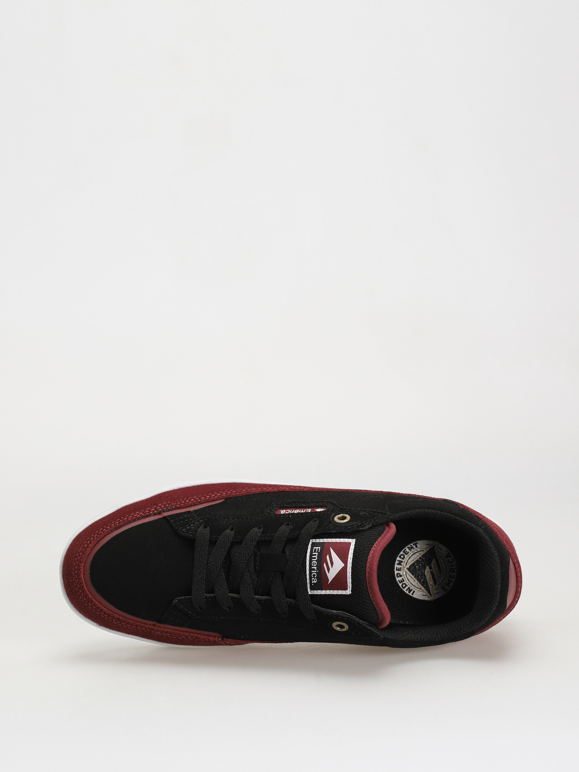 Emerica Gamma X Independent Cipők (black/red)