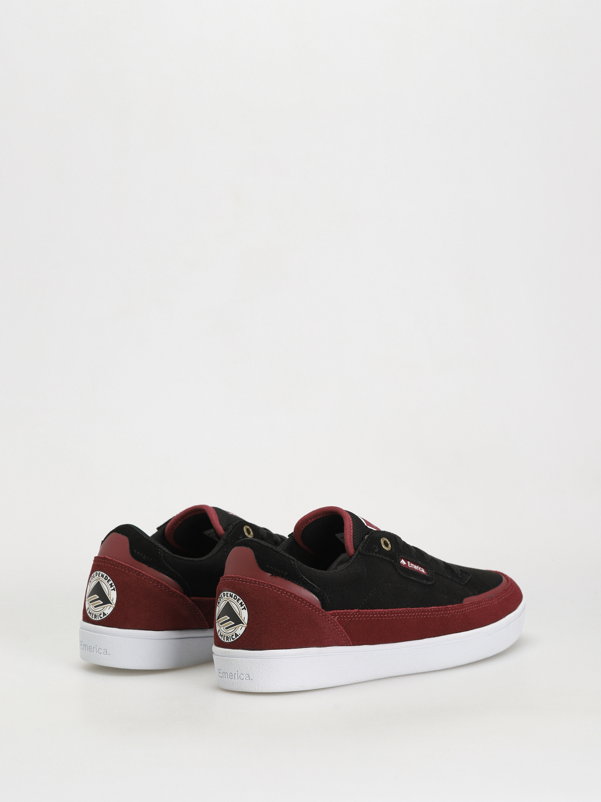 Emerica Gamma X Independent Cipők (black/red)