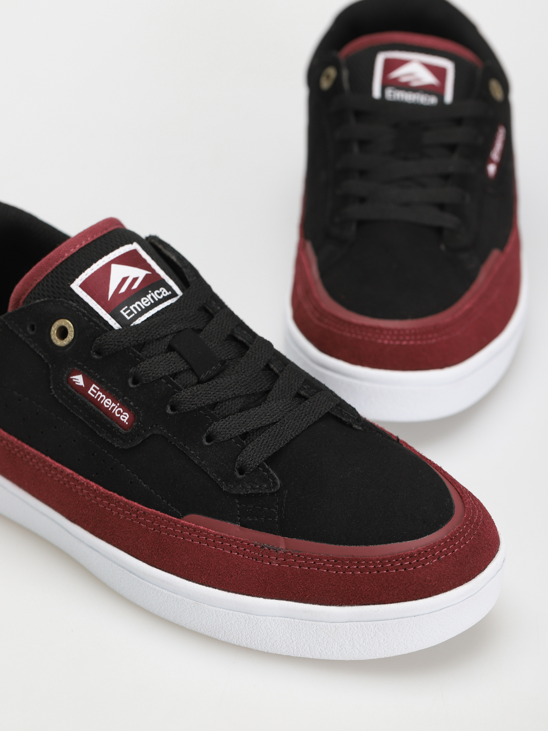 Emerica Gamma X Independent Cipők (black/red)