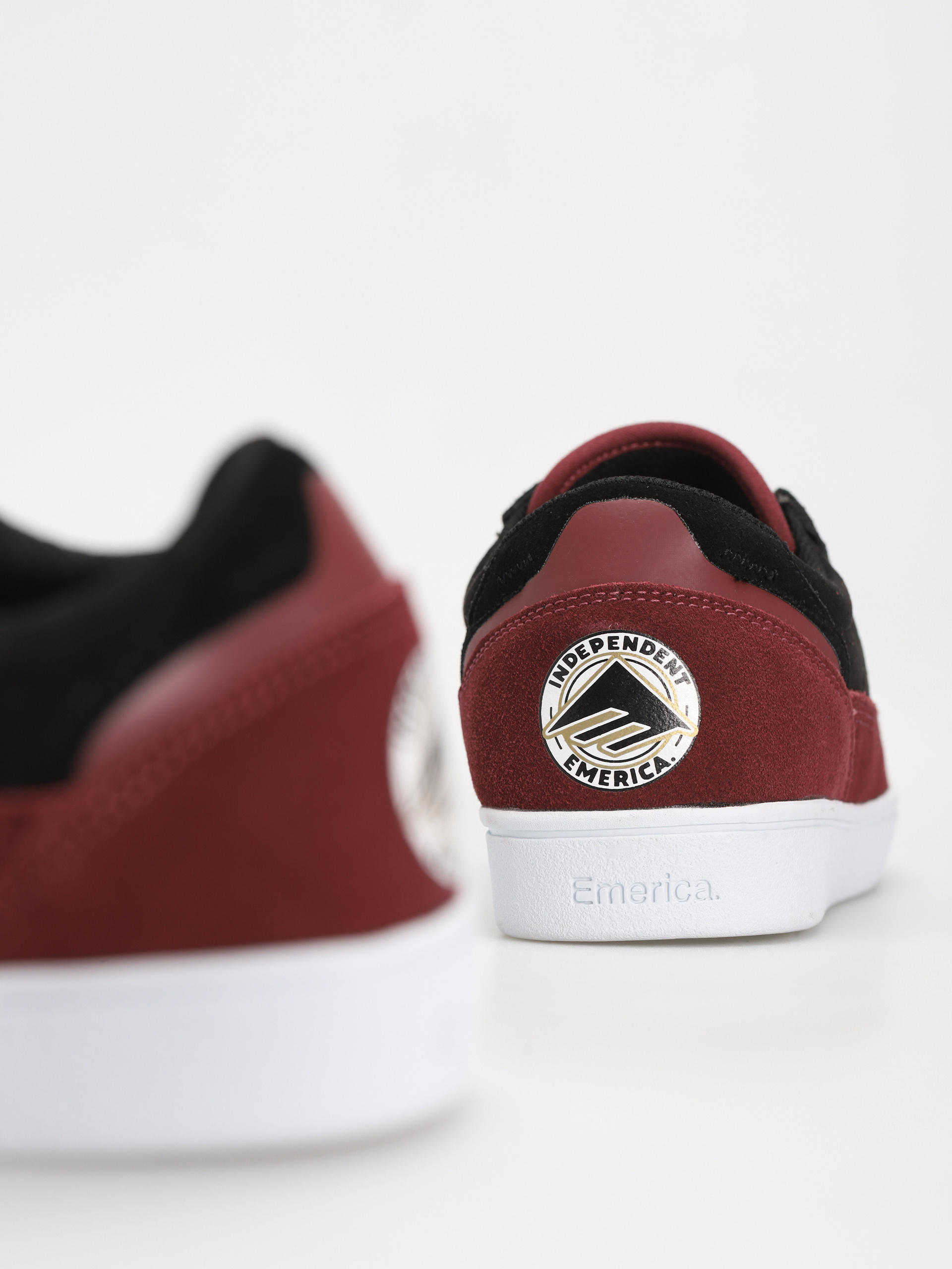 Emerica Gamma X Independent Cipők (black/red)