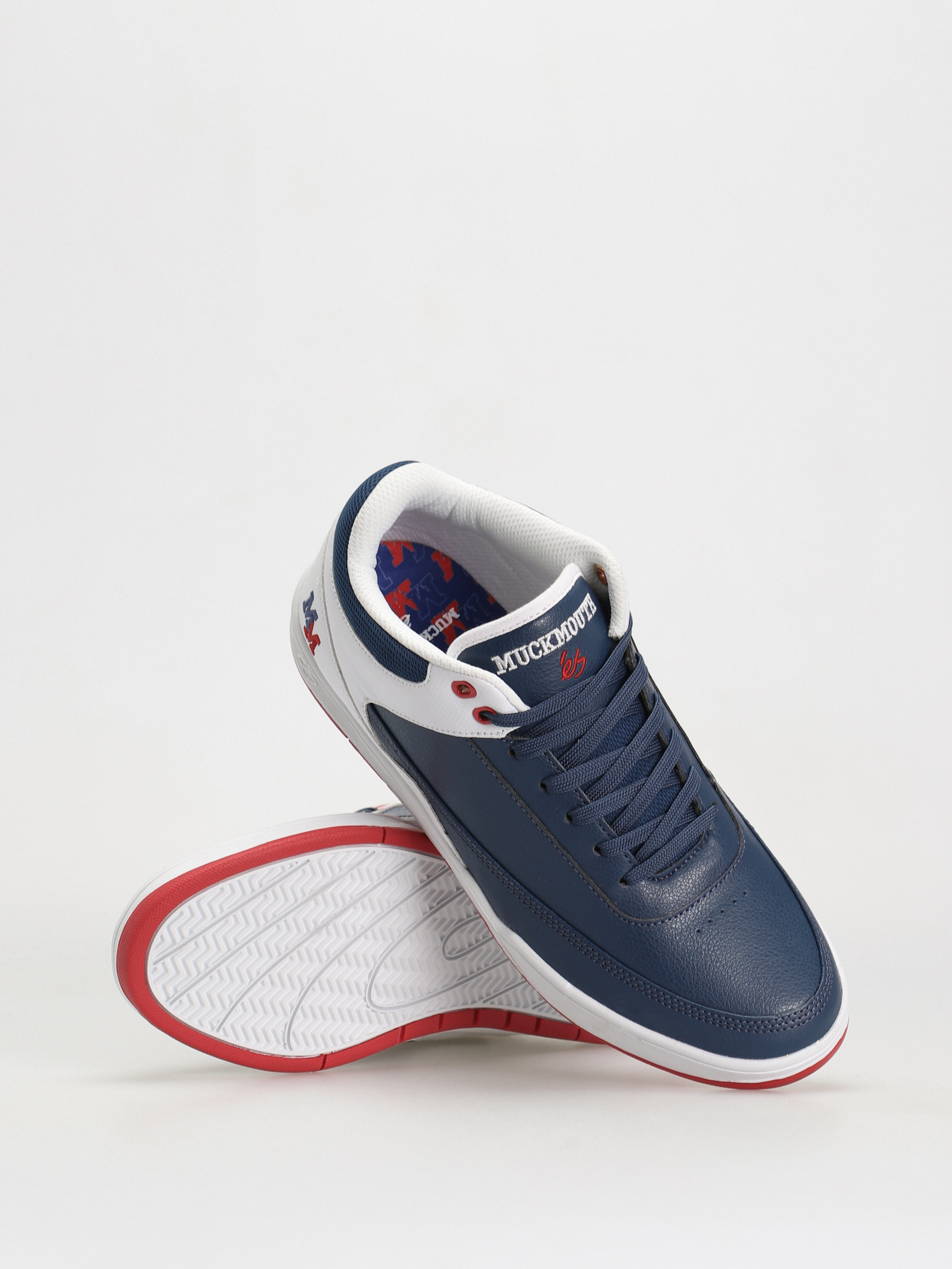 eS Stylus Mid X Muckmouth Cipők (blue/white)
