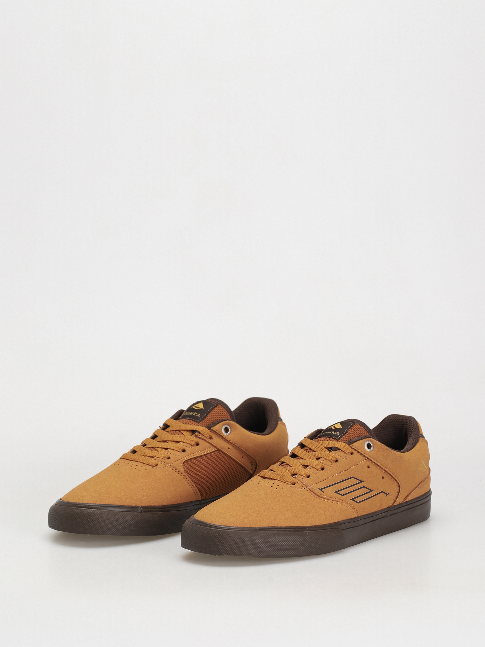 Emerica The Low Vulc Cipők (tan/brown)