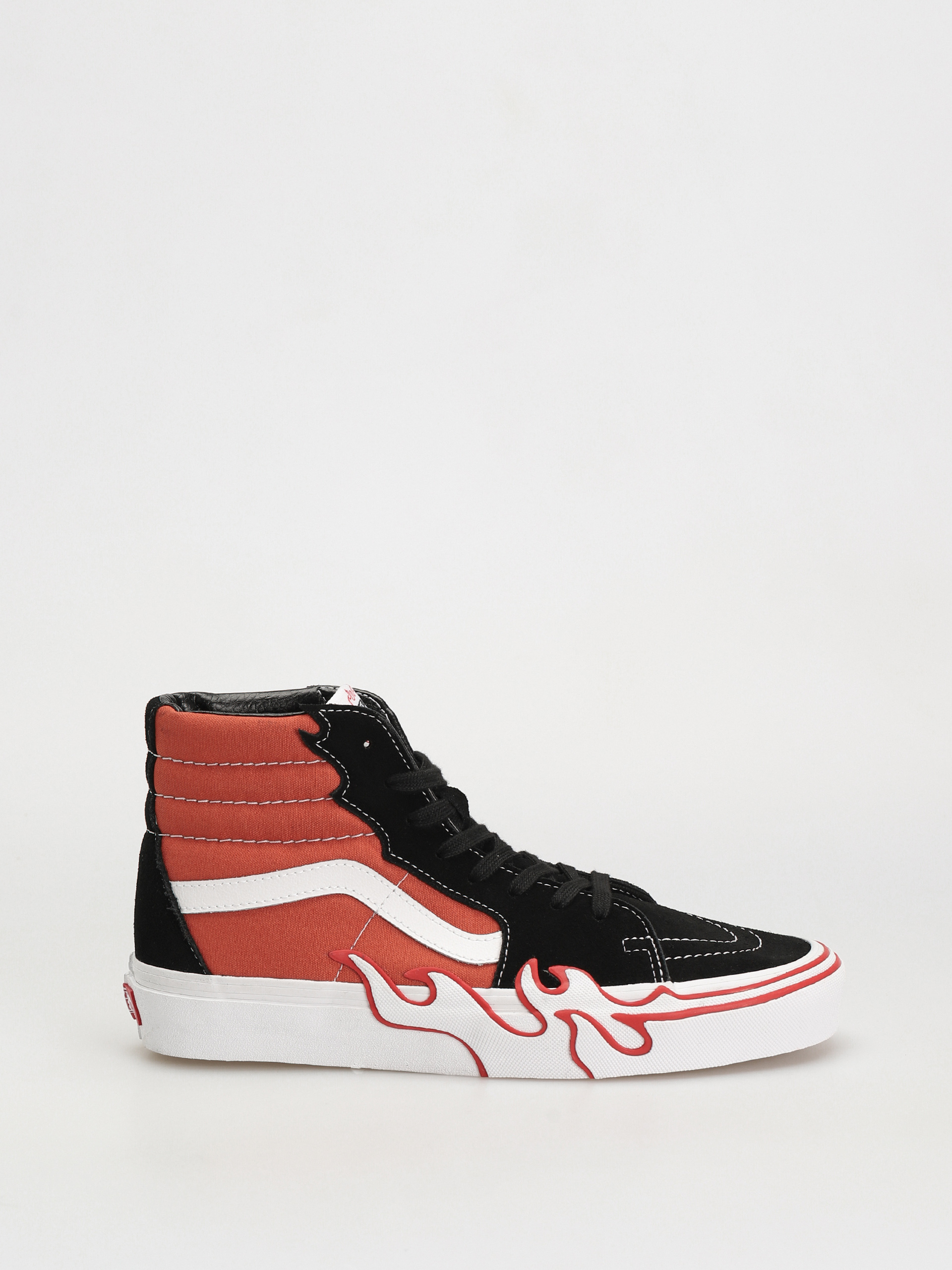 Vans Sk8 Hi Flame Cipők (burnt ochre)