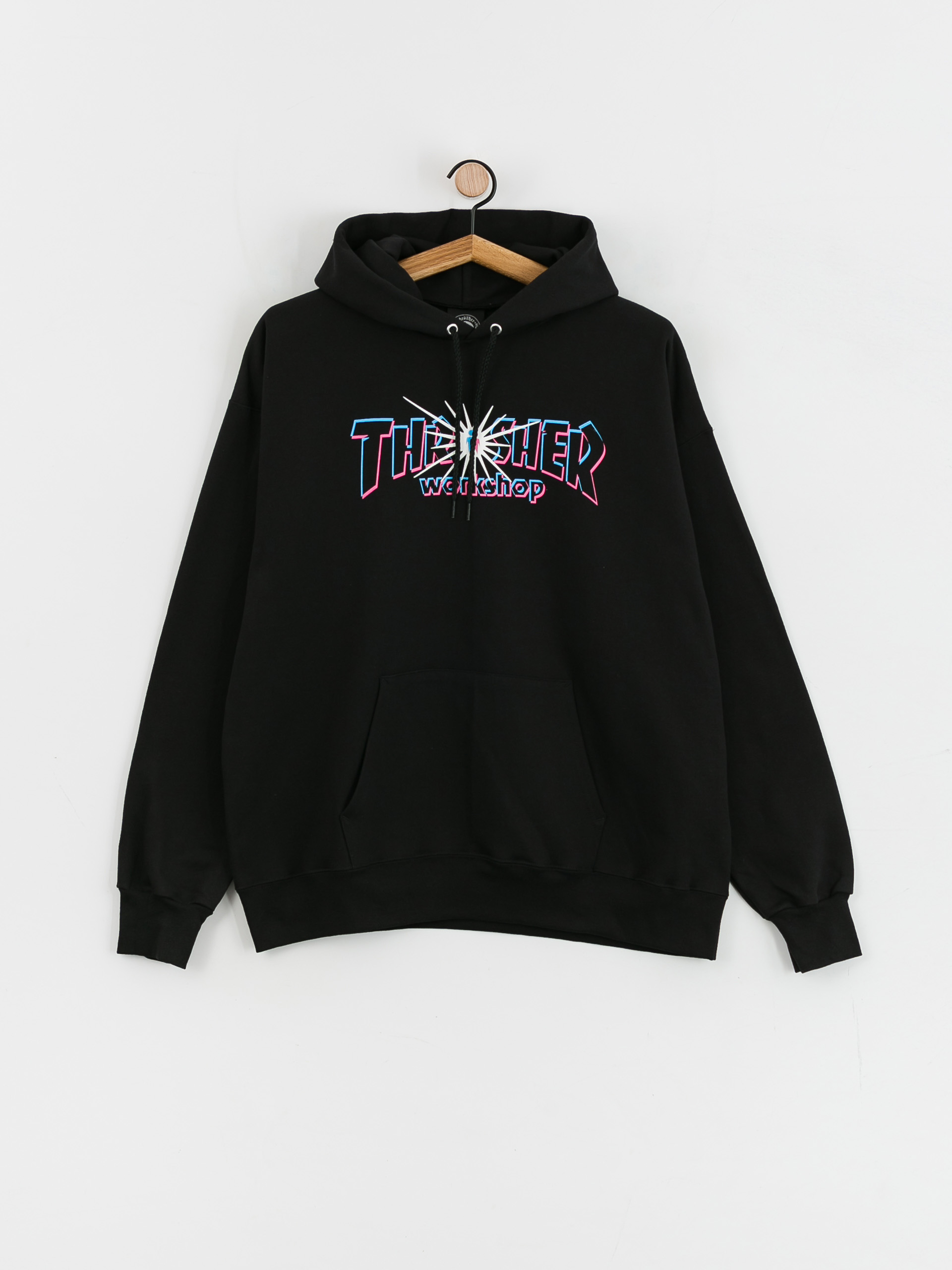 Thrasher X Alien Workshop Nova HD Kapucnis pulóver (black)
