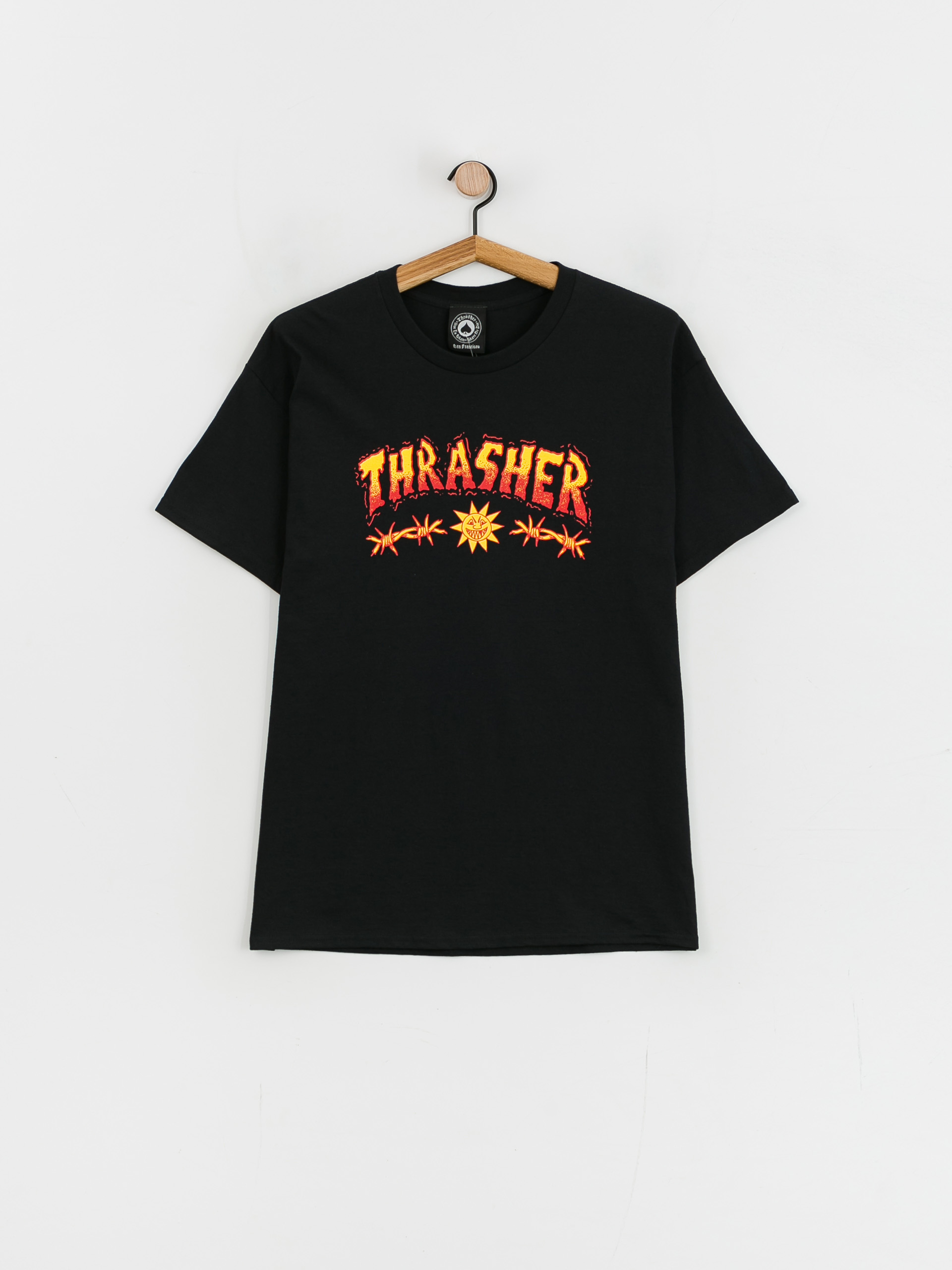 Thrasher Sketch póló (black)