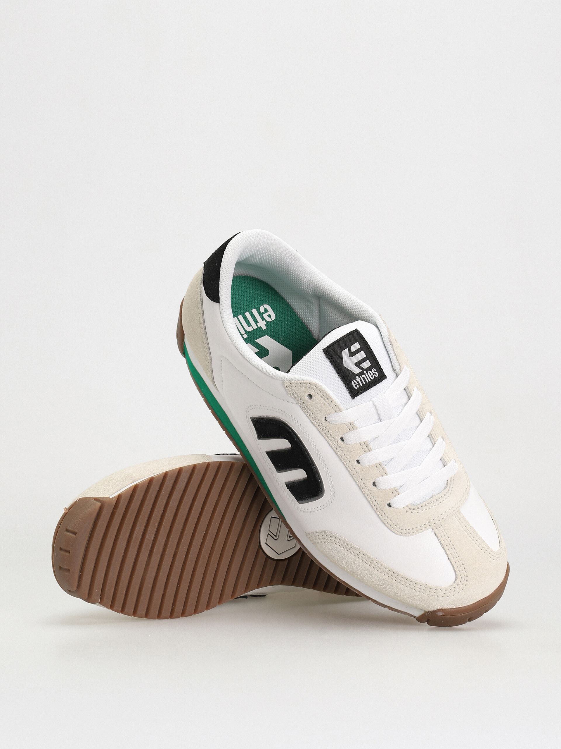 Etnies Lo Cut II Ls Cipők (white/black/green)