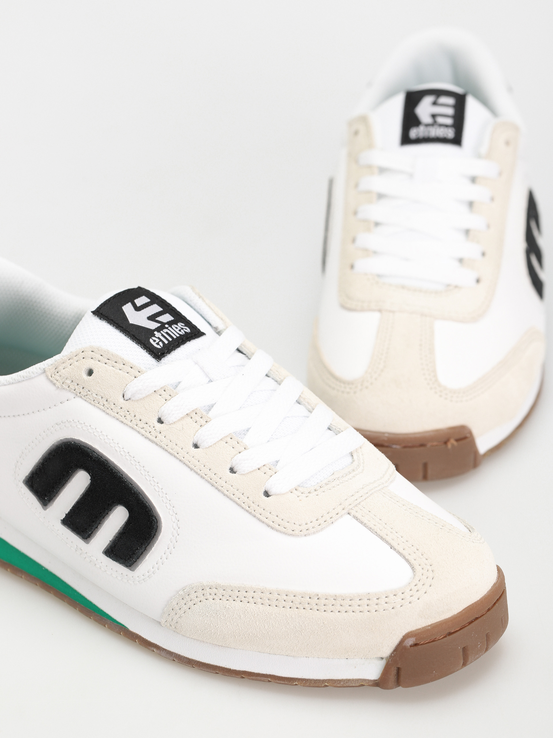 Etnies Lo Cut II Ls Cipők (white/black/green)