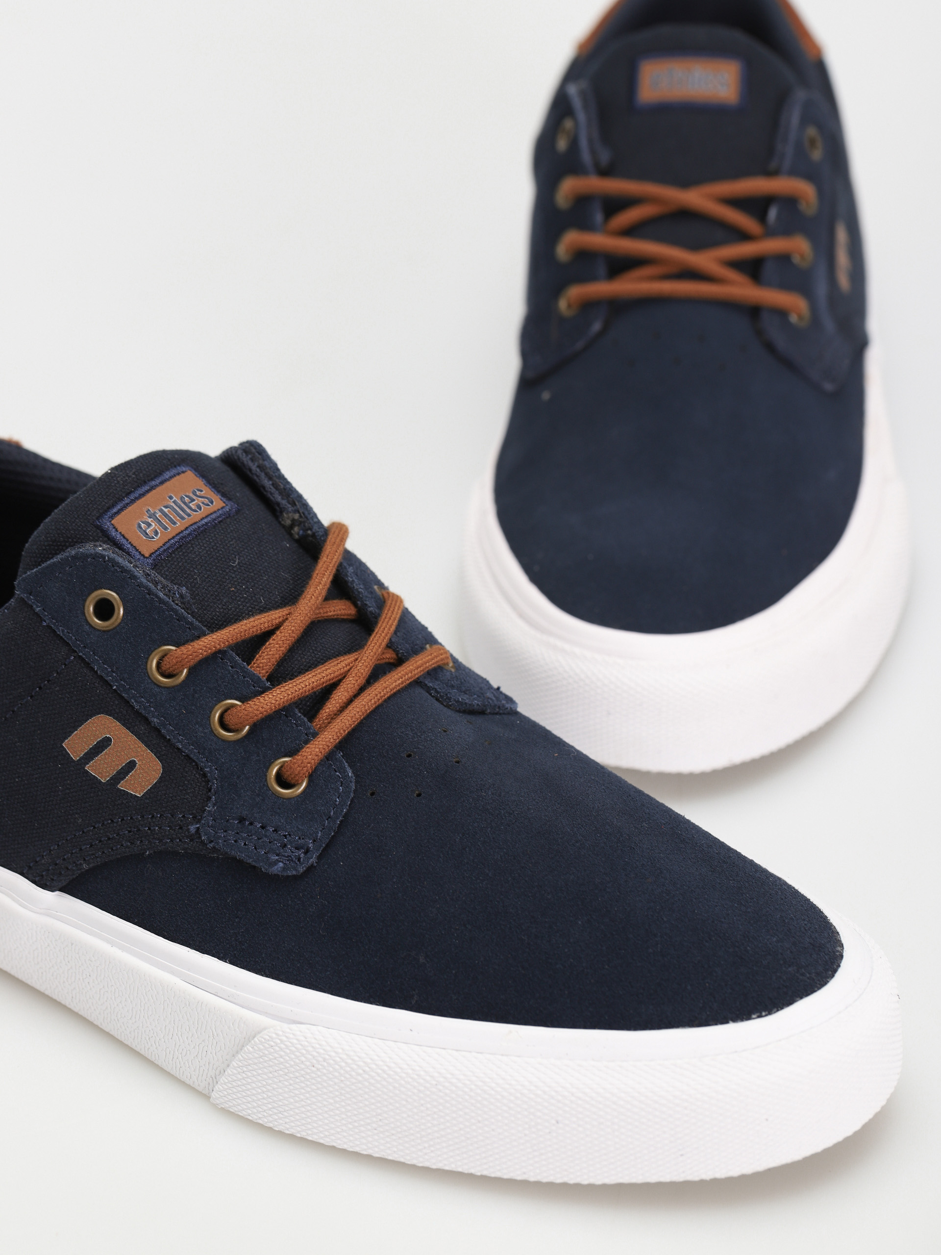 Etnies Singleton Vulc Xlt Cipők (navy/brown/white)
