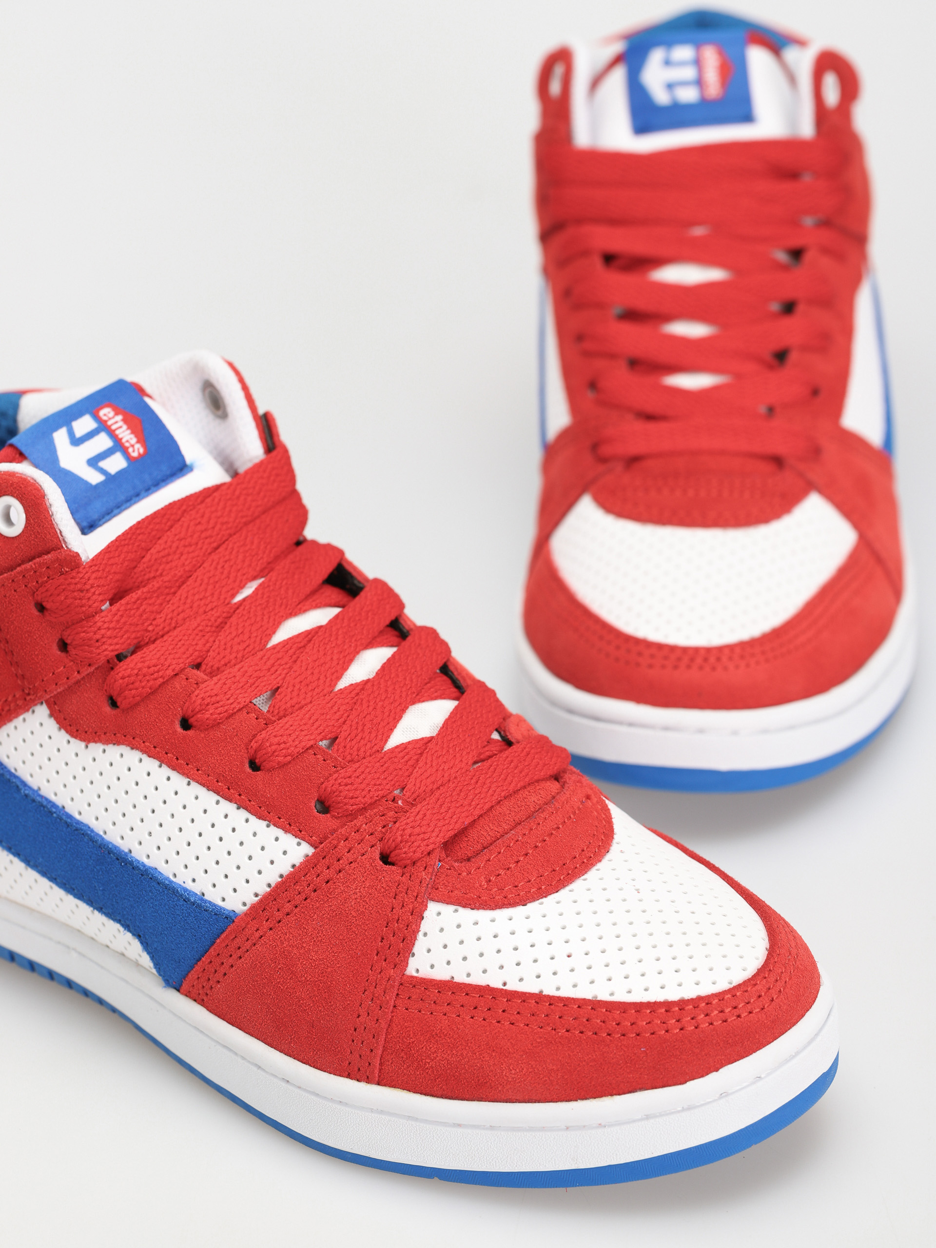 Etnies Mc Rap Hi Cipők (red/white/blue)