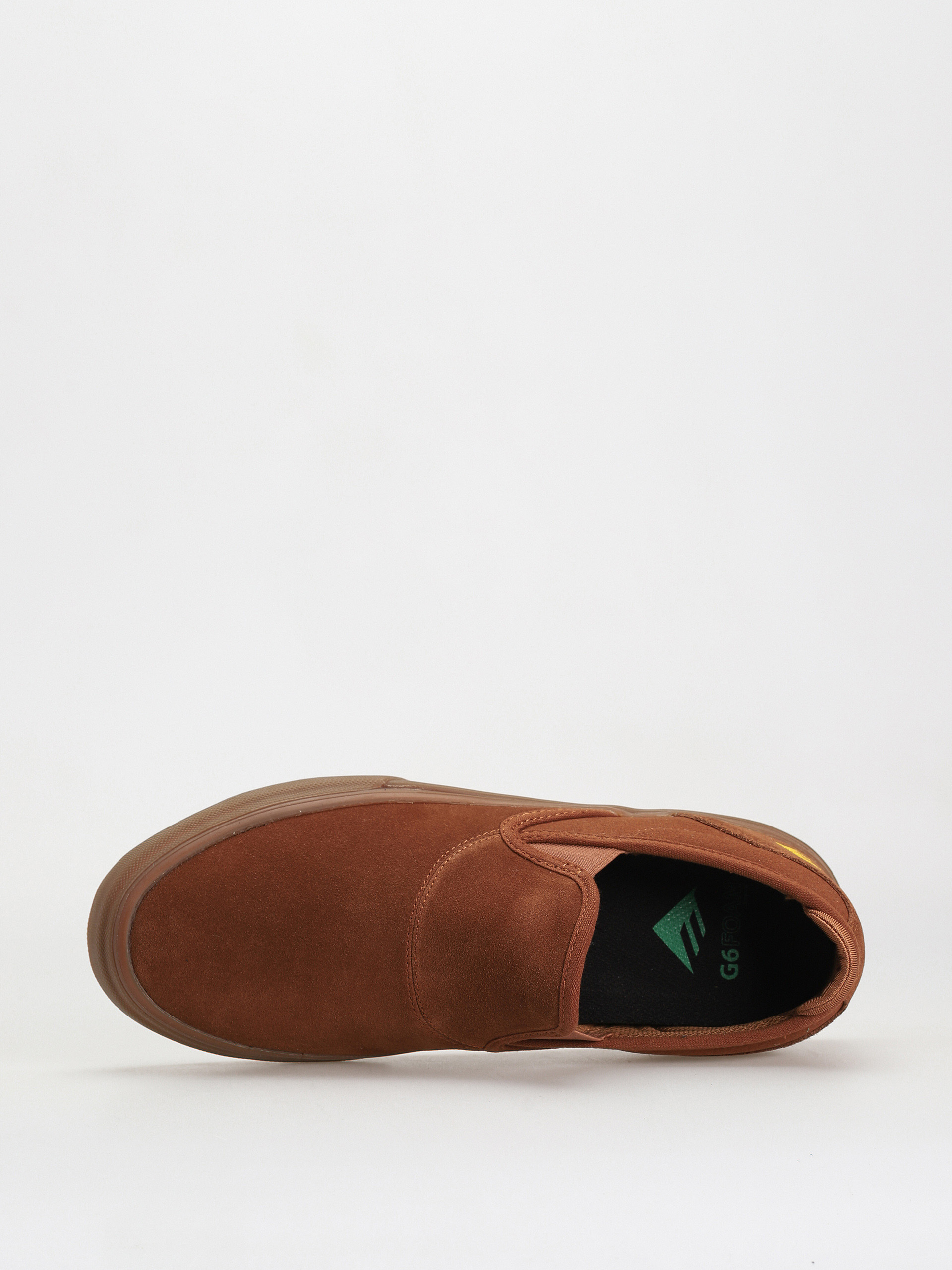Emerica Wino G6 Slip On Cipők (brown/gum)
