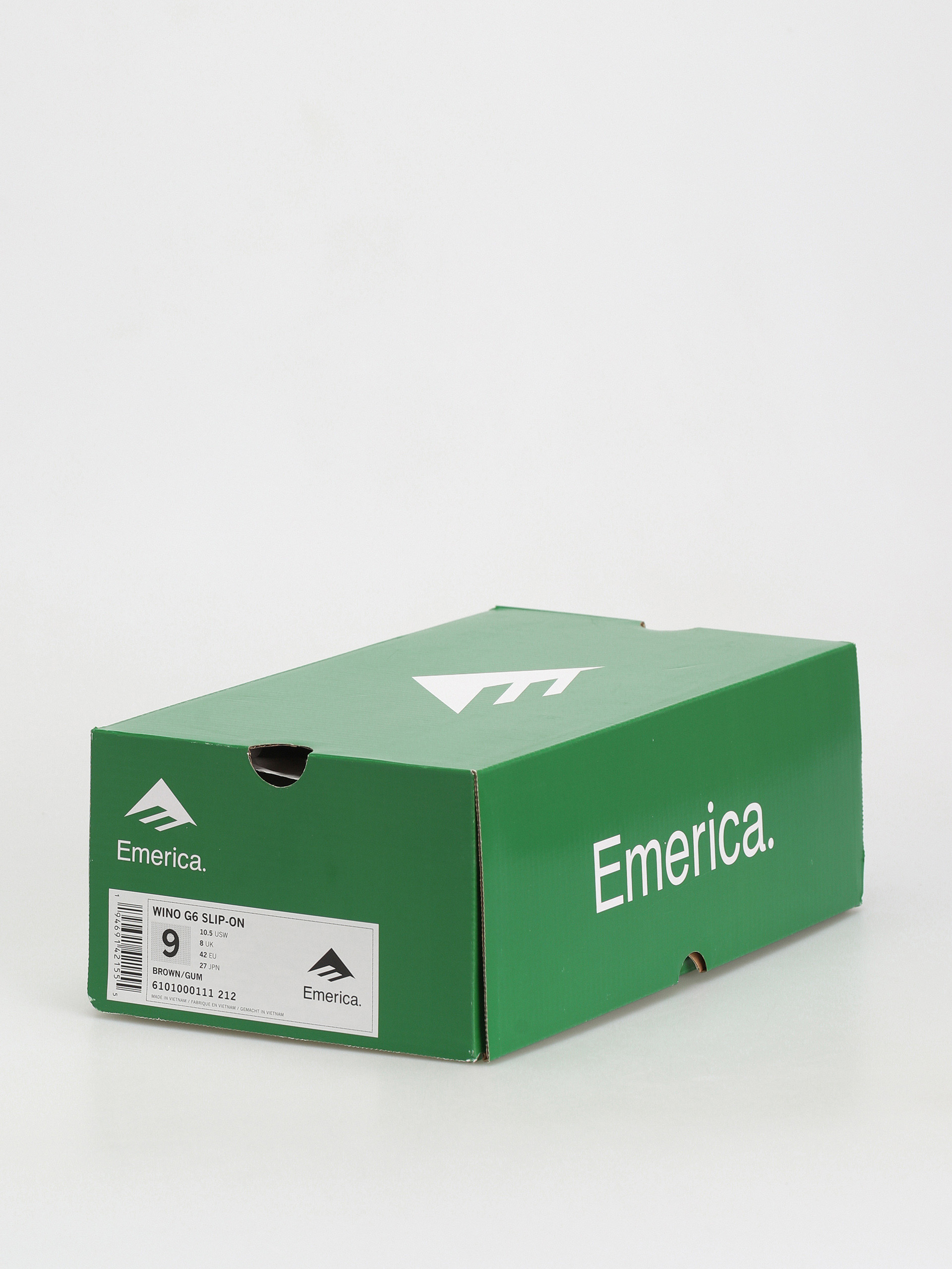 Emerica Wino G6 Slip On Cipők (brown/gum)