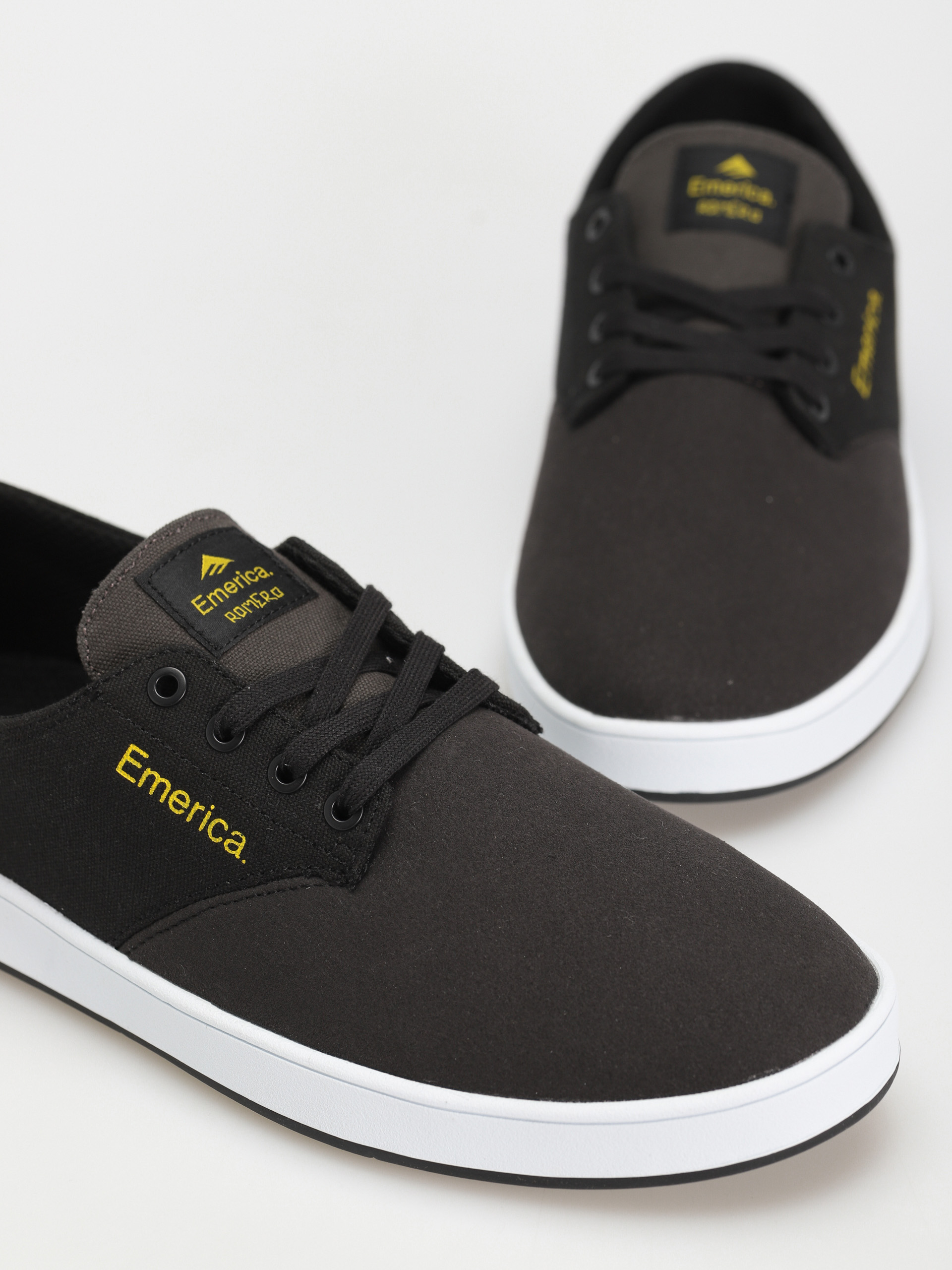 Emerica The Romero Laced Cipők (grey/black/yellow)