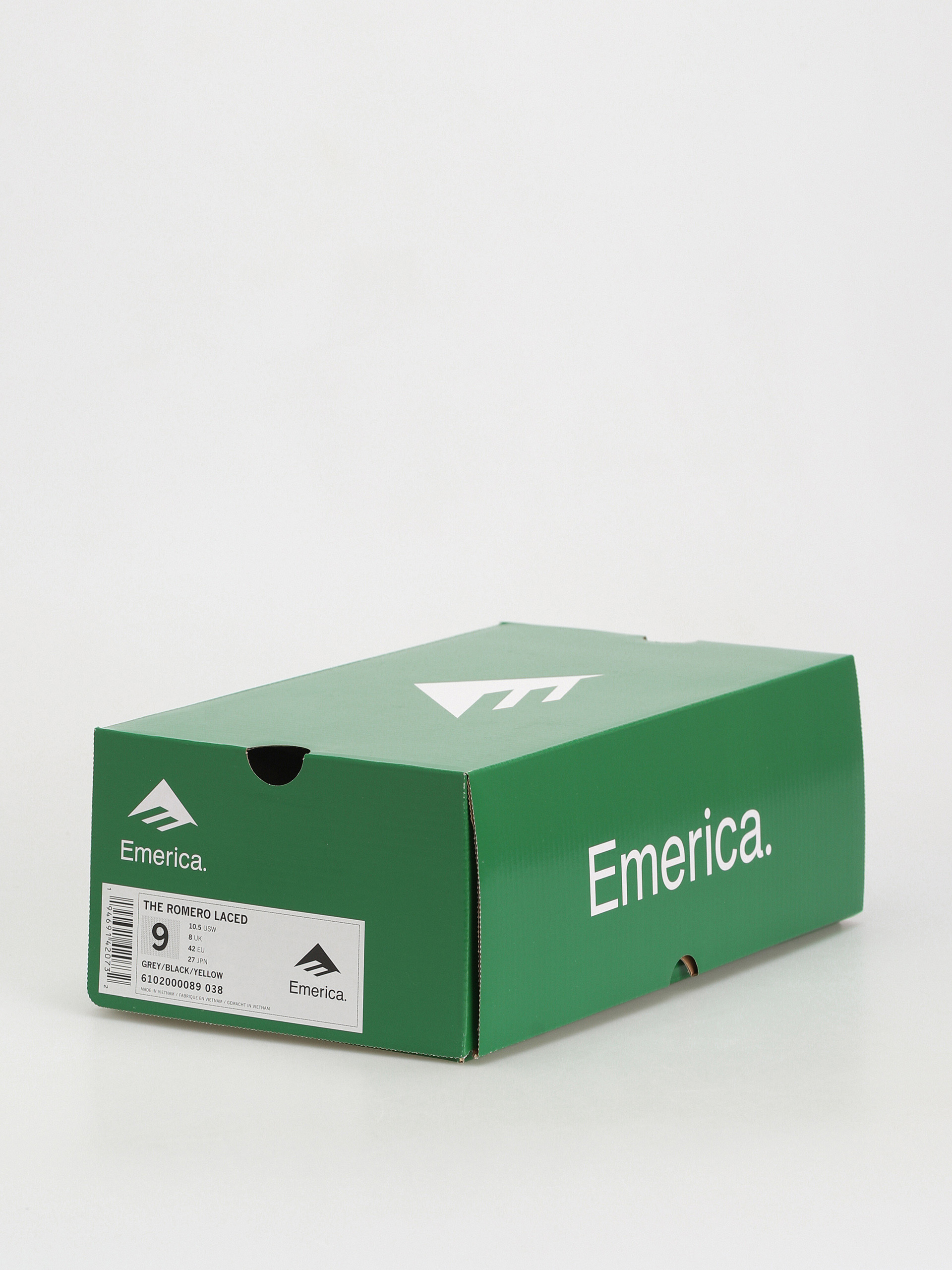 Emerica The Romero Laced Cipők (grey/black/yellow)