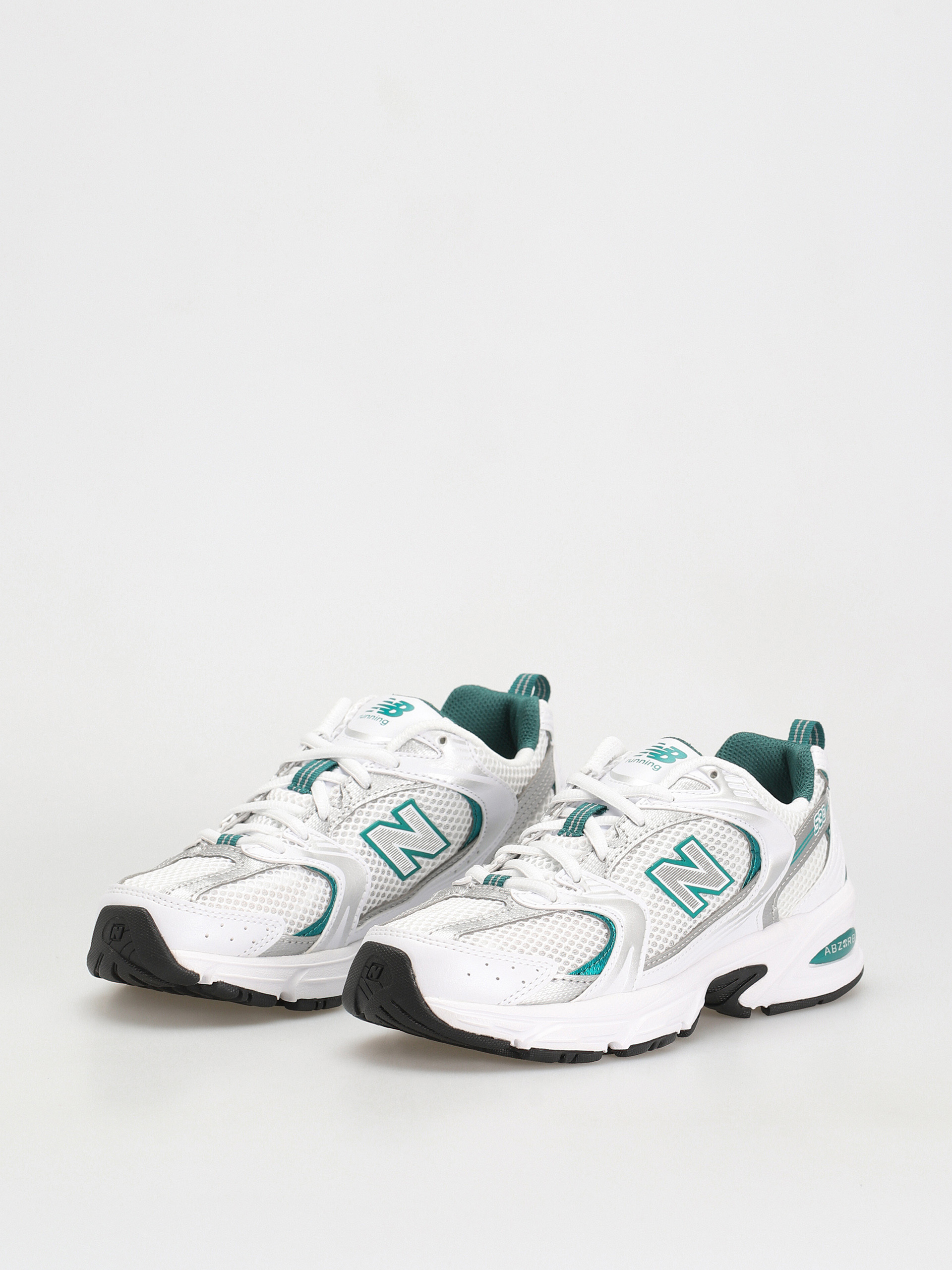 New Balance 530 Cipők (white/silver metalic/turquoise)