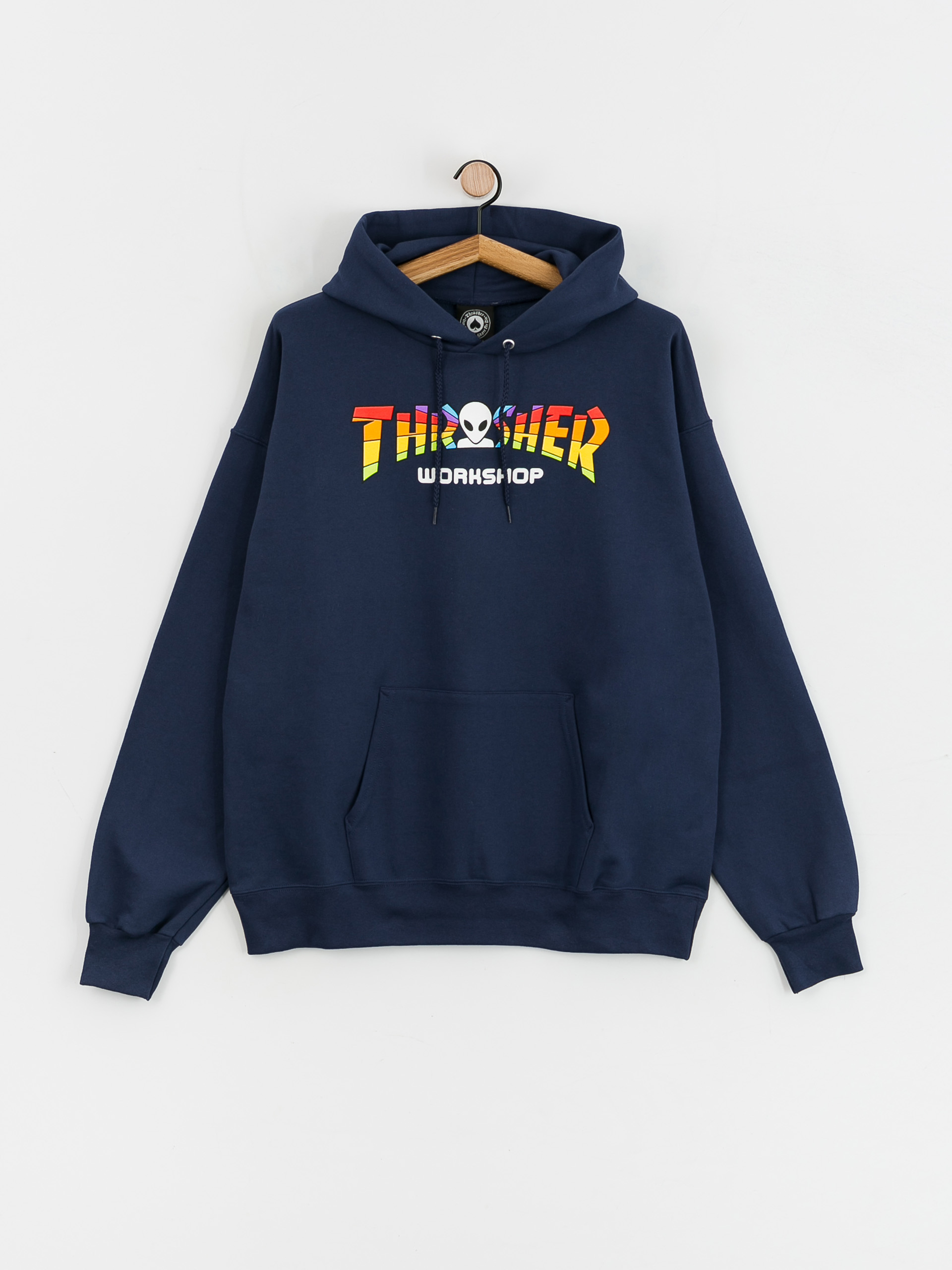 Thrasher X Alien Workshop Spectrum HD Kapucnis pulóver (navy)