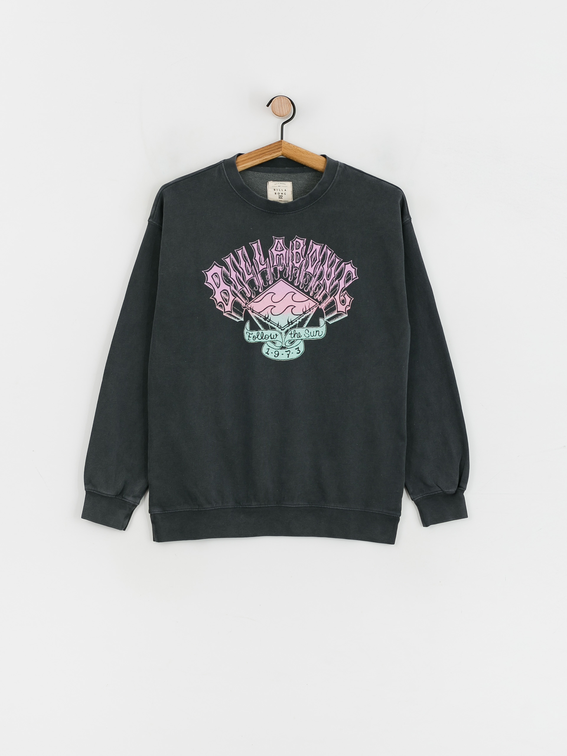 Billabong Follow The Crew Pulóver Wmn (off black)