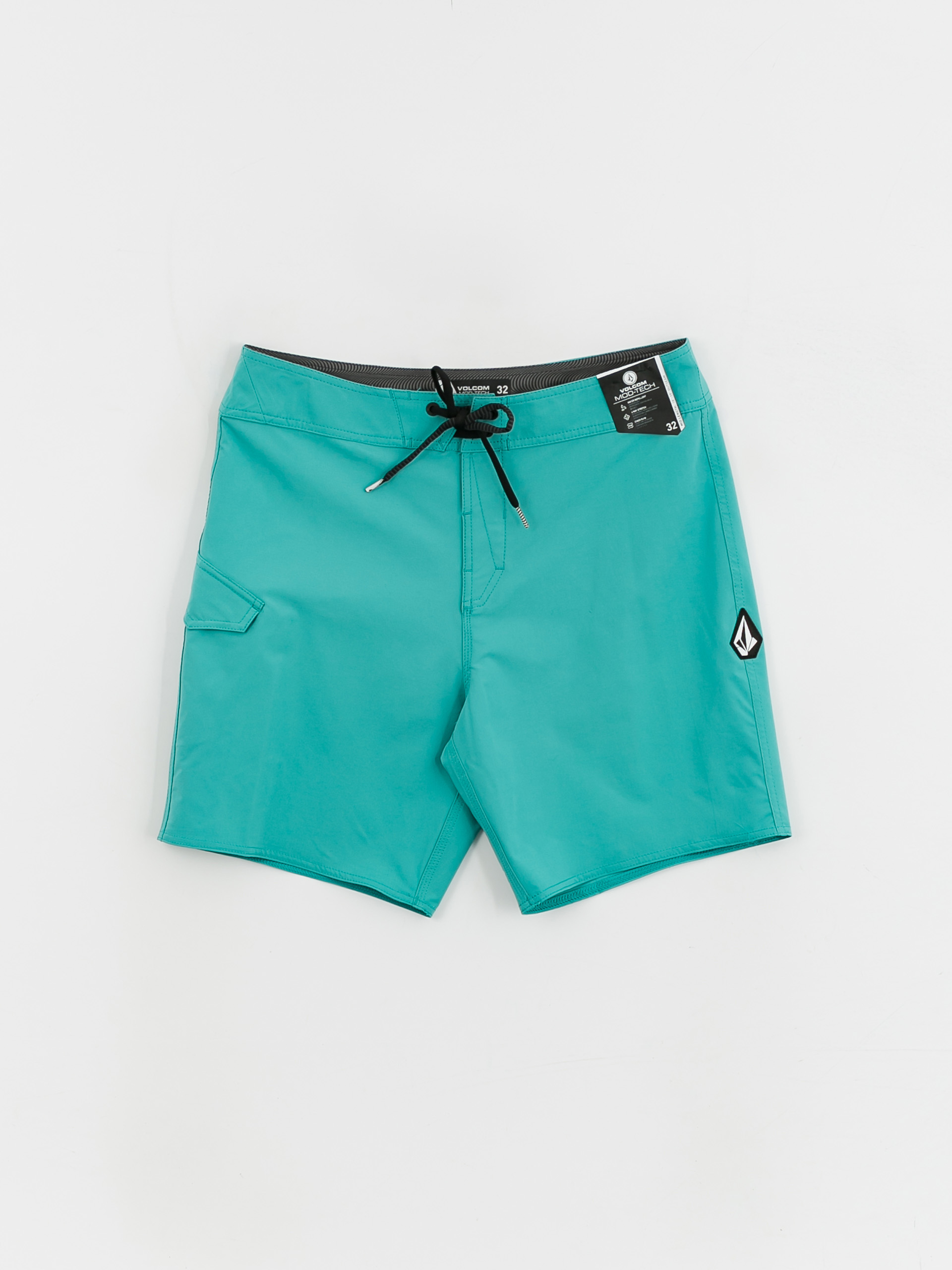 Volcom Lido Solid Mod 18 Boardshort (temple teal)
